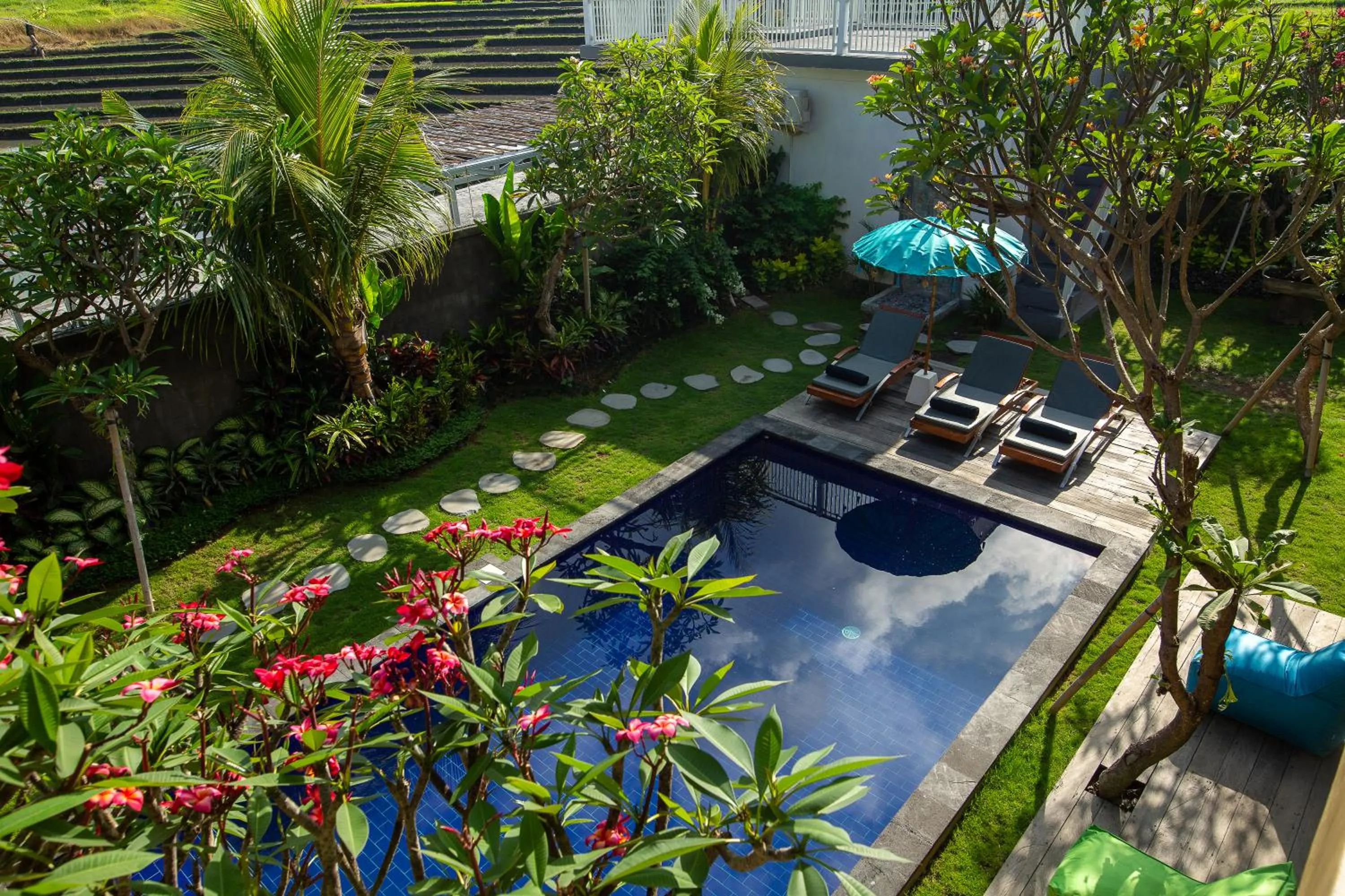 Garden view in Frangipani House and Spa by ecommerceloka