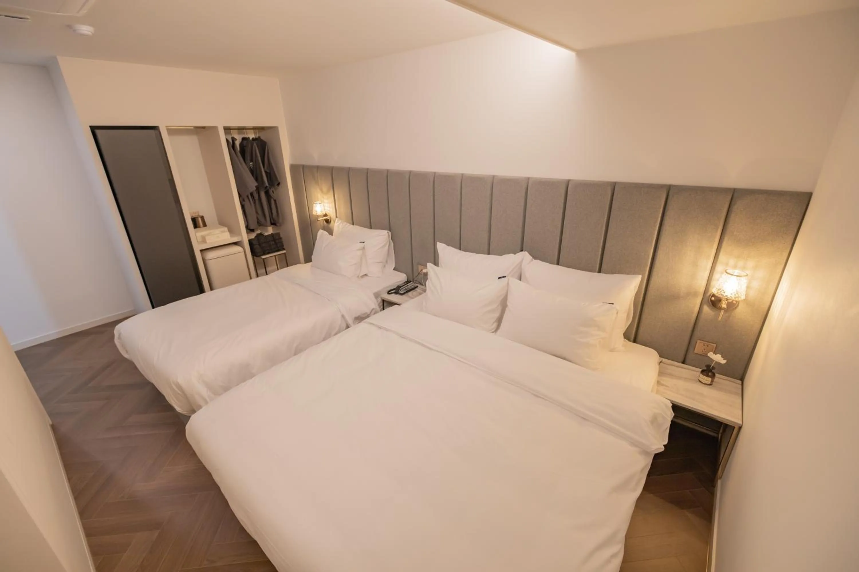 Bed in Denbasta Hotel Heritage