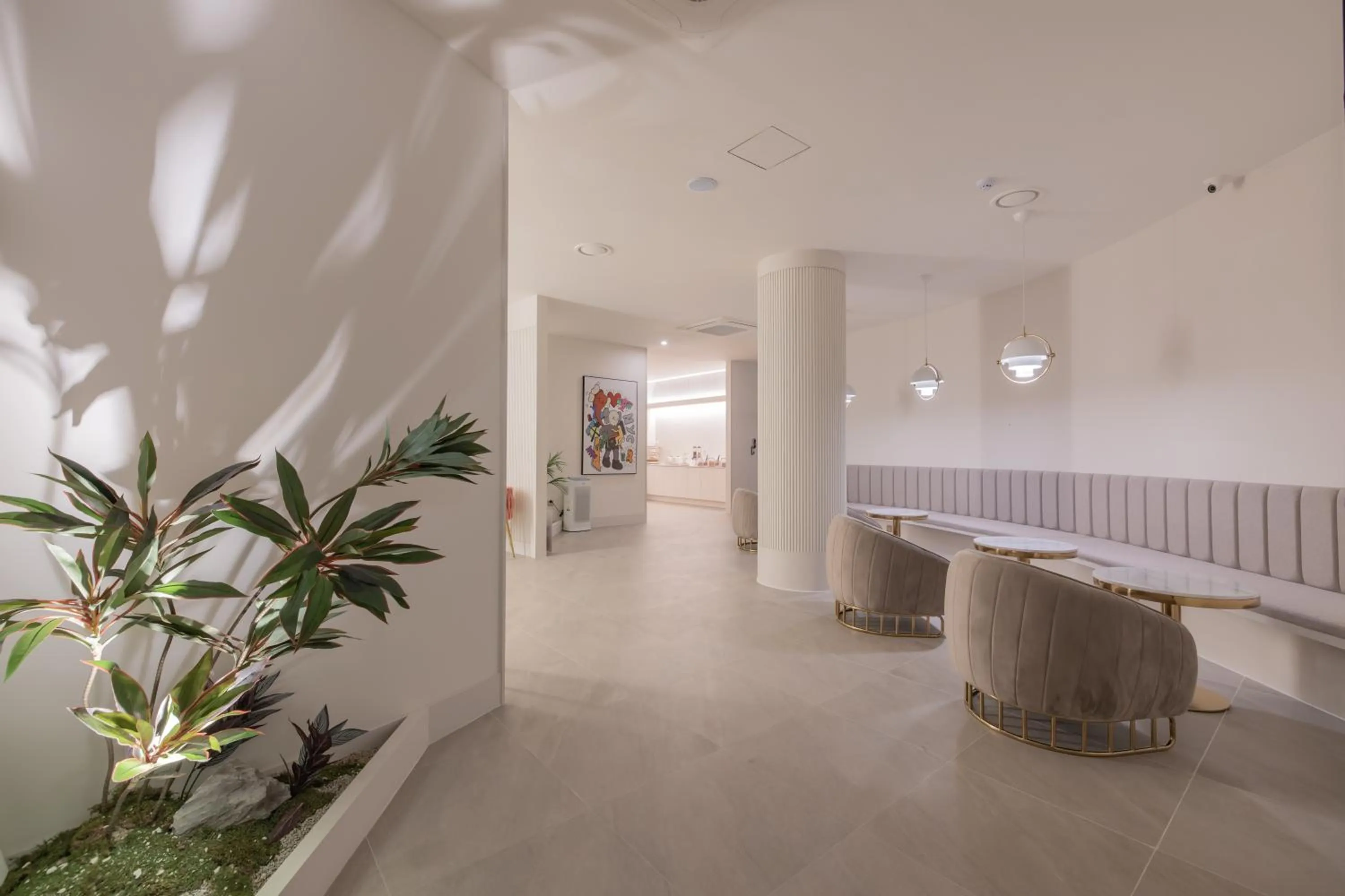 Seating area in Denbasta Hotel Heritage