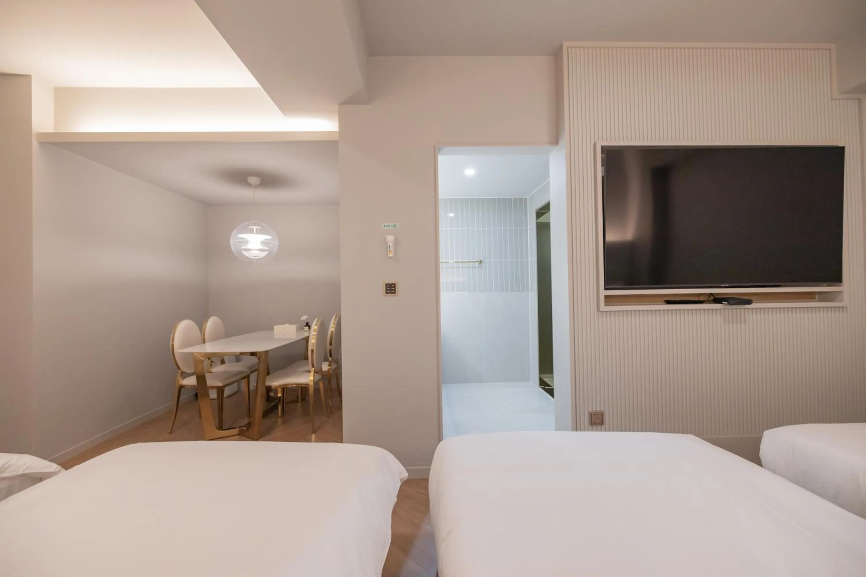 Bed in Denbasta Hotel Heritage