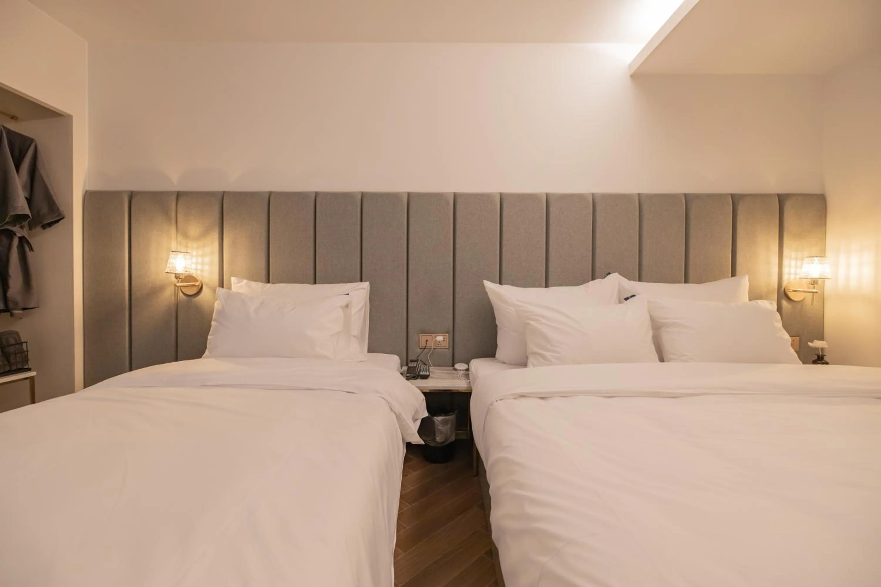 Bed in Denbasta Hotel Heritage