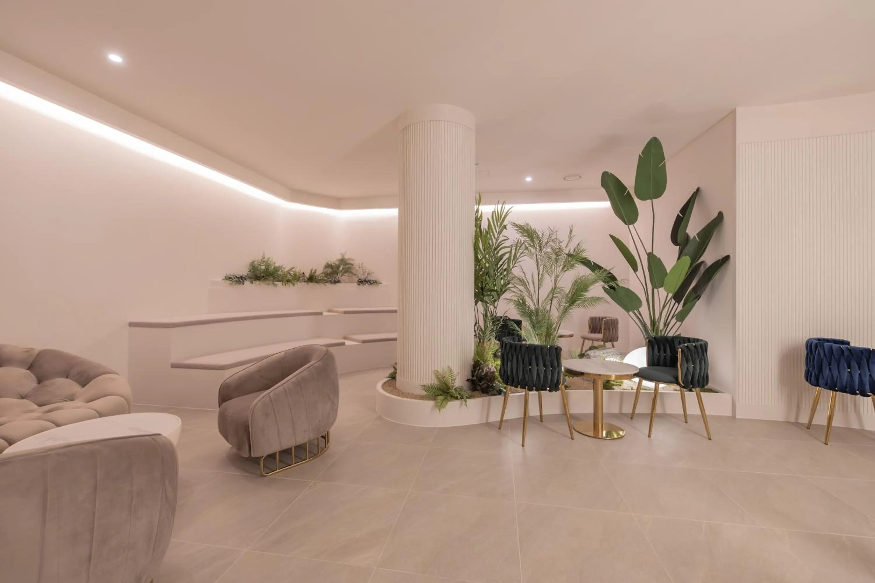 Seating area in Denbasta Hotel Heritage