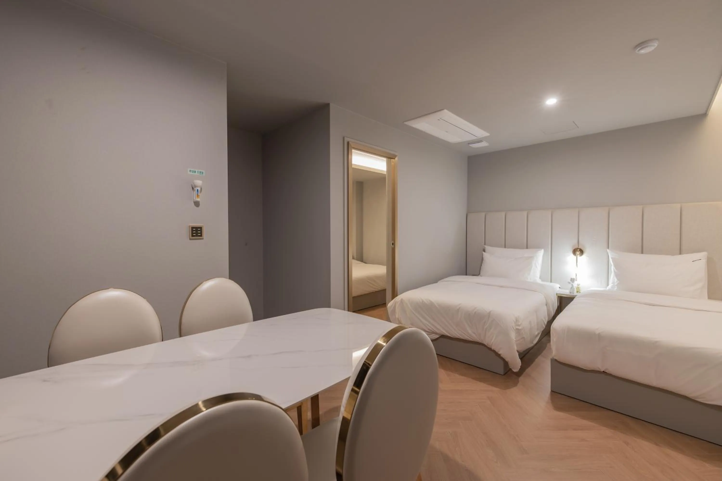 Bed in Denbasta Hotel Heritage