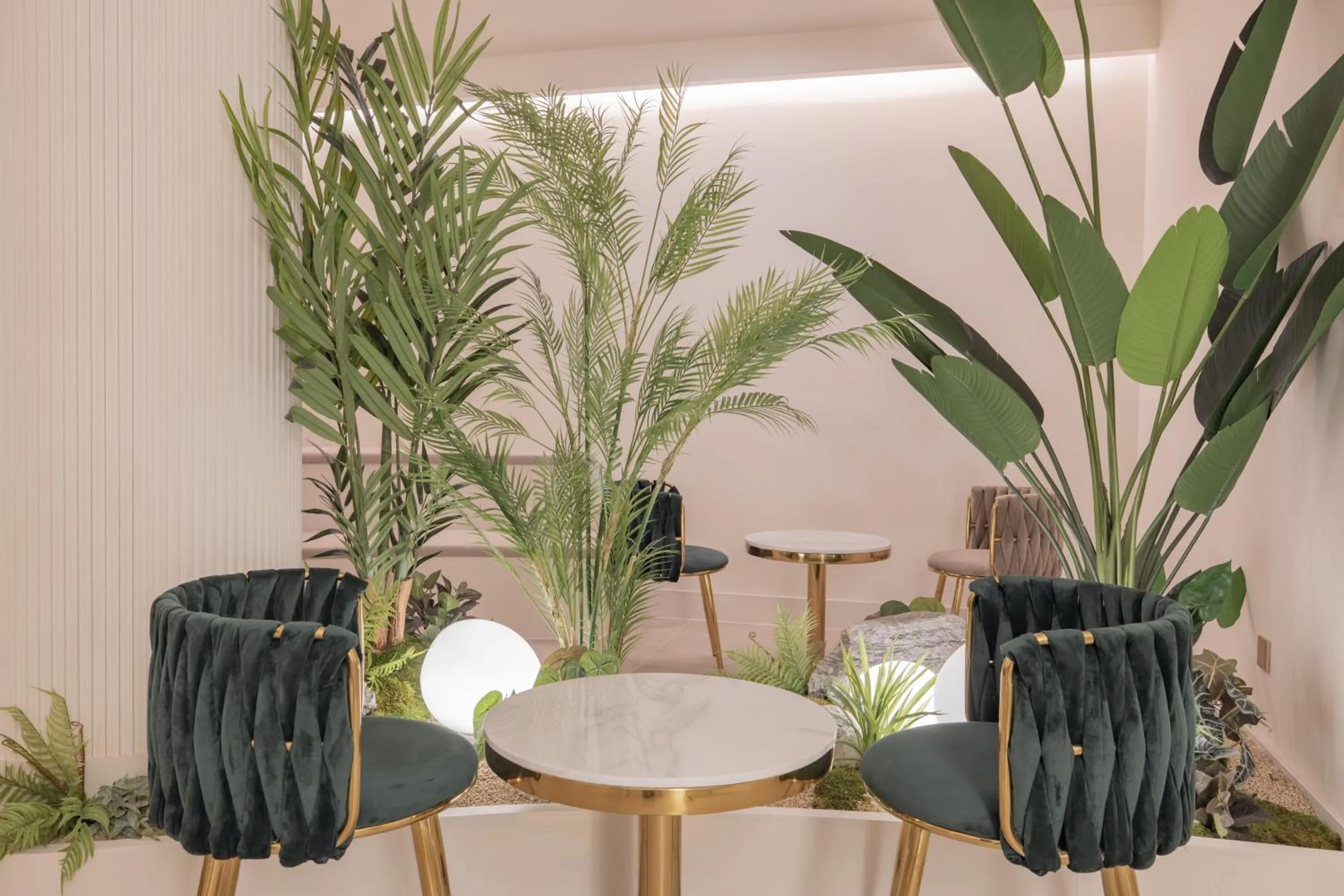 Seating area in Denbasta Hotel Heritage