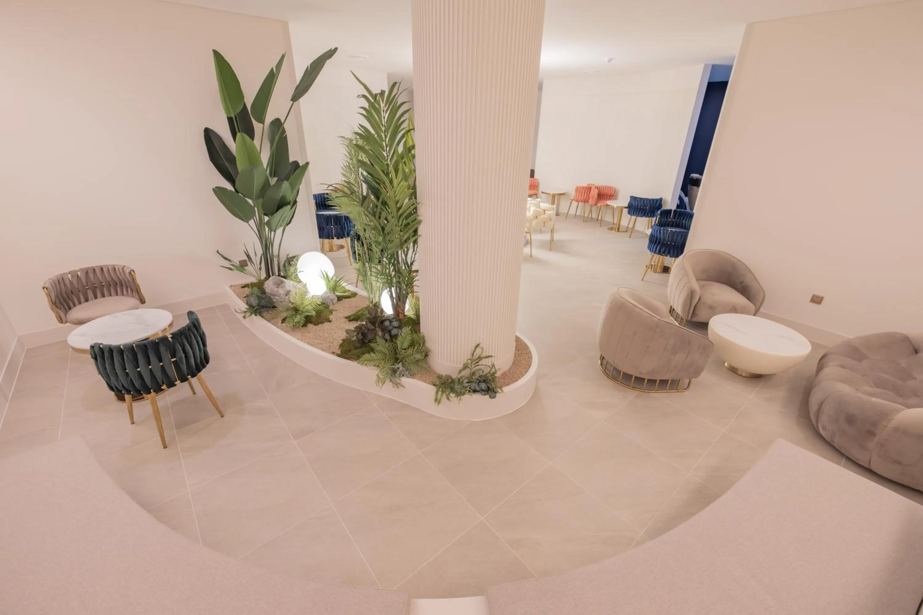 Seating area in Denbasta Hotel Heritage