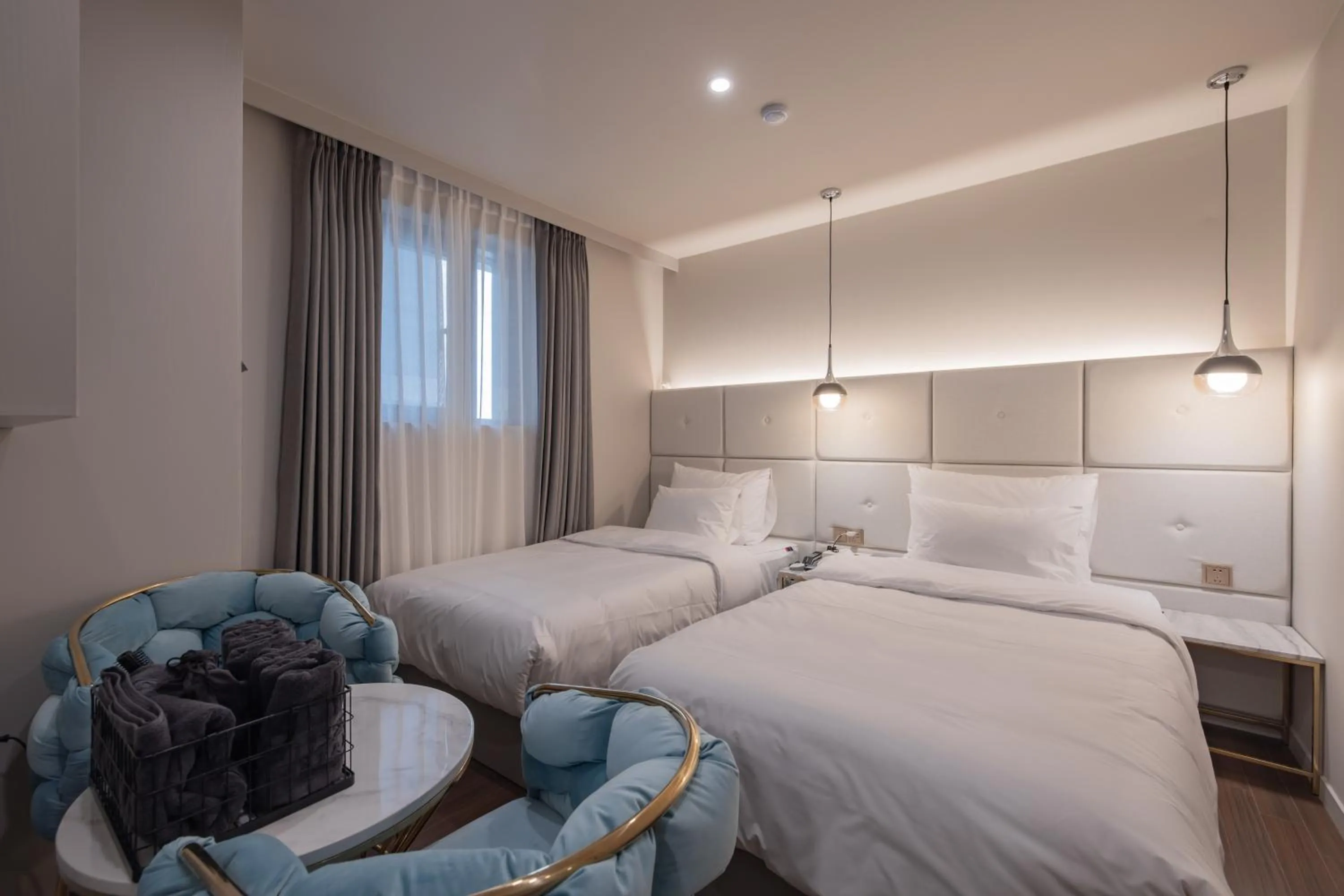 Bed in Denbasta Hotel Heritage