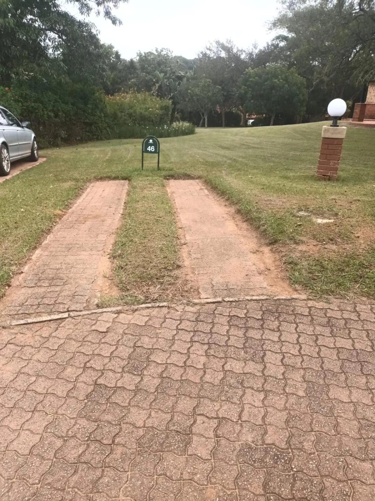 Parking in Penny's Place on Greenway