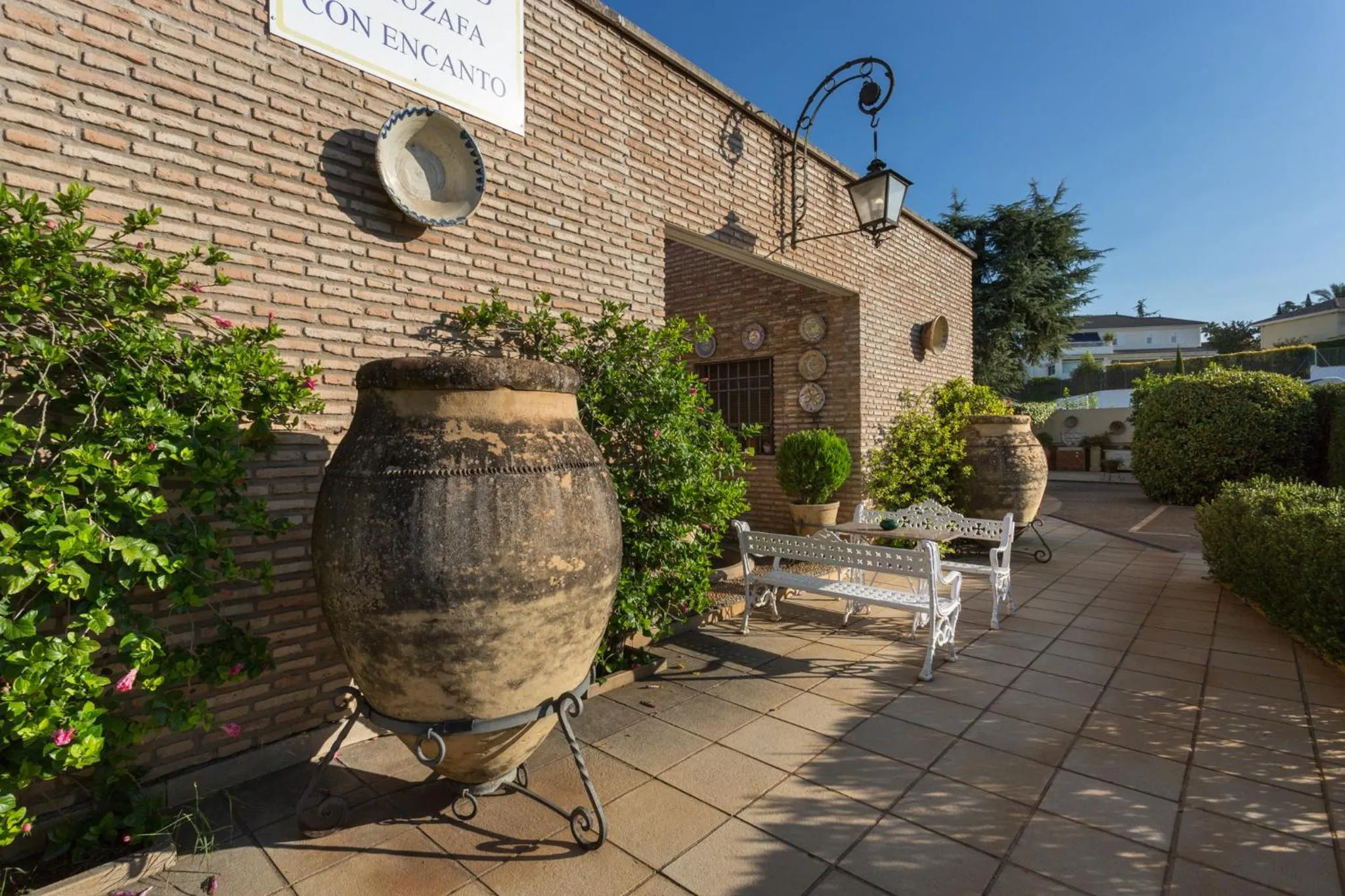Balcony/Terrace in Hotel Riad Arruzafa
