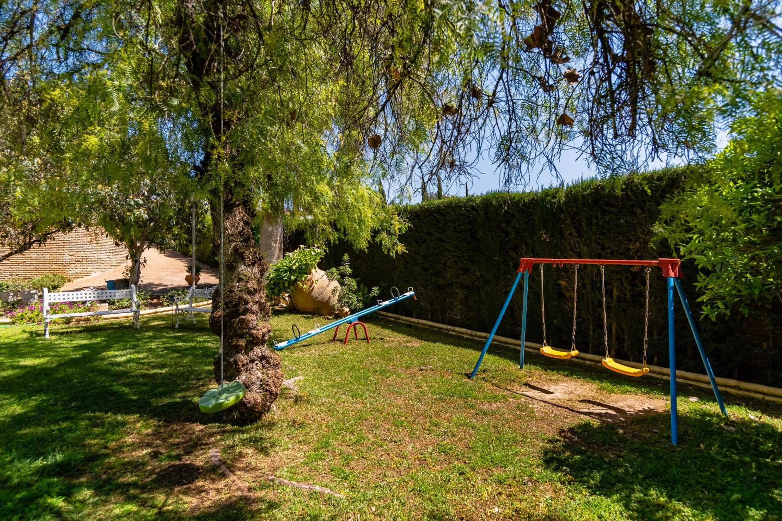 Children play ground in Hotel Riad Arruzafa