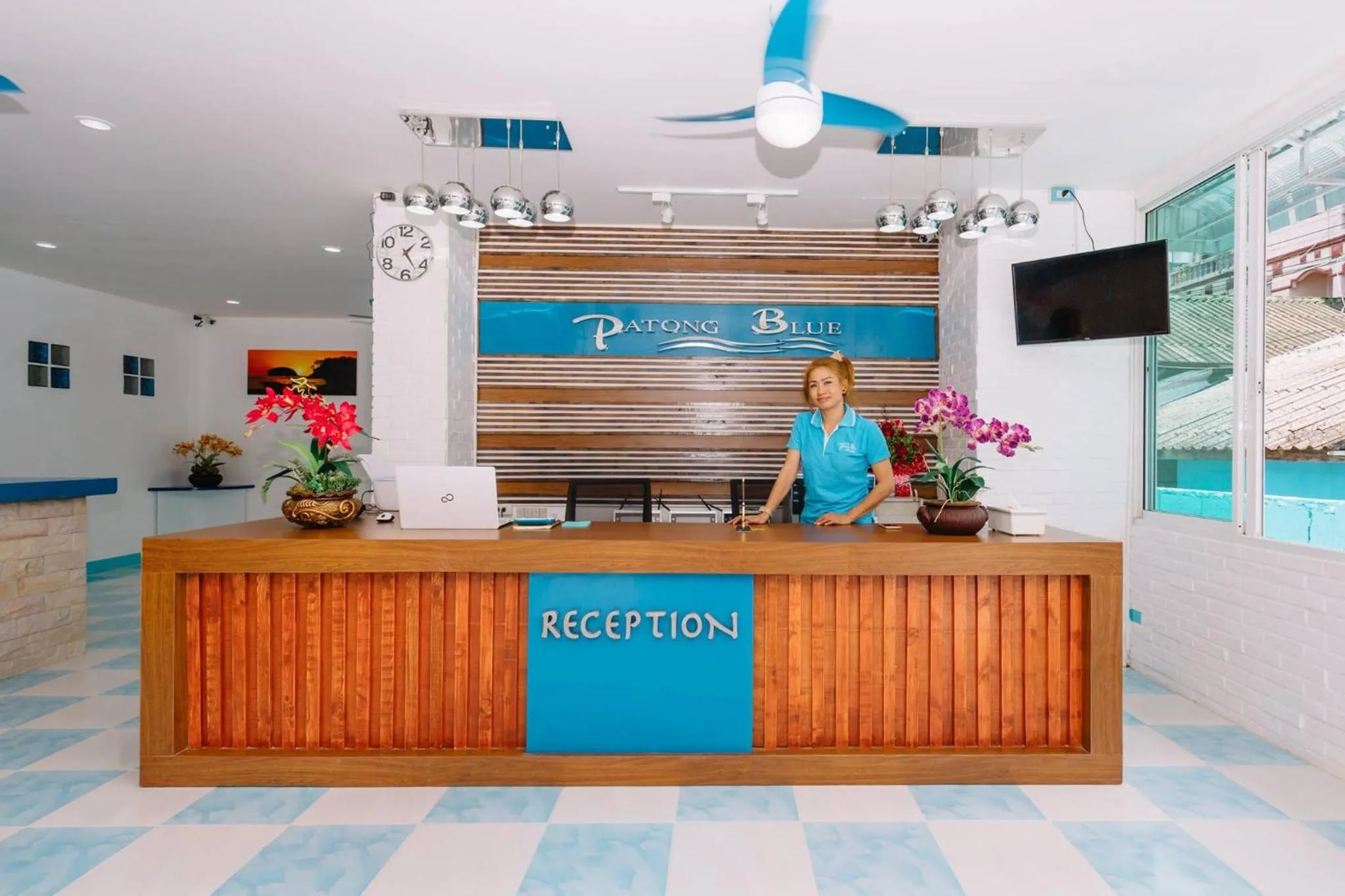 Staff in PATONG BLUE HOTEL