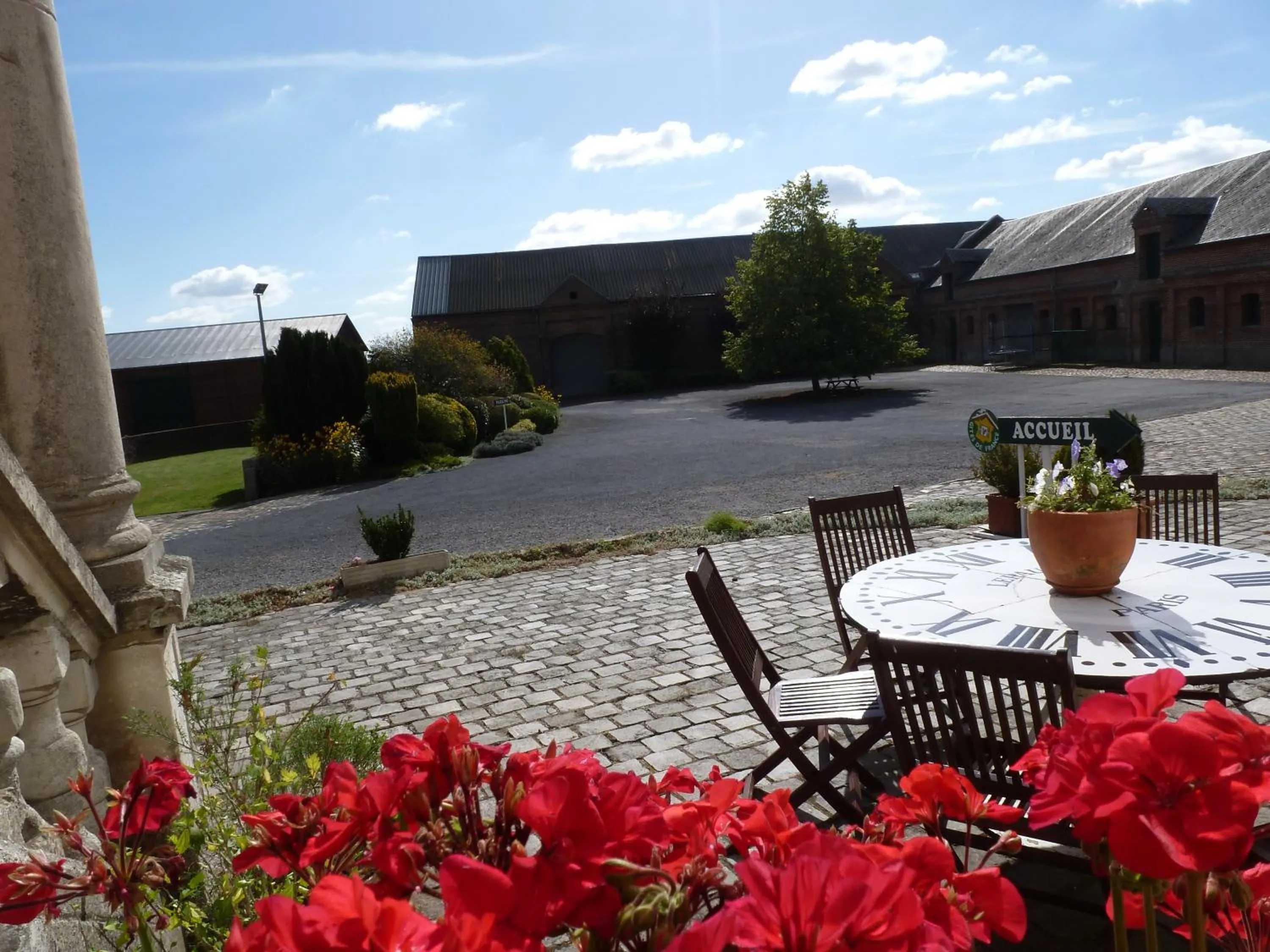 Balcony/Terrace in Studio Ferme de Bonavis
