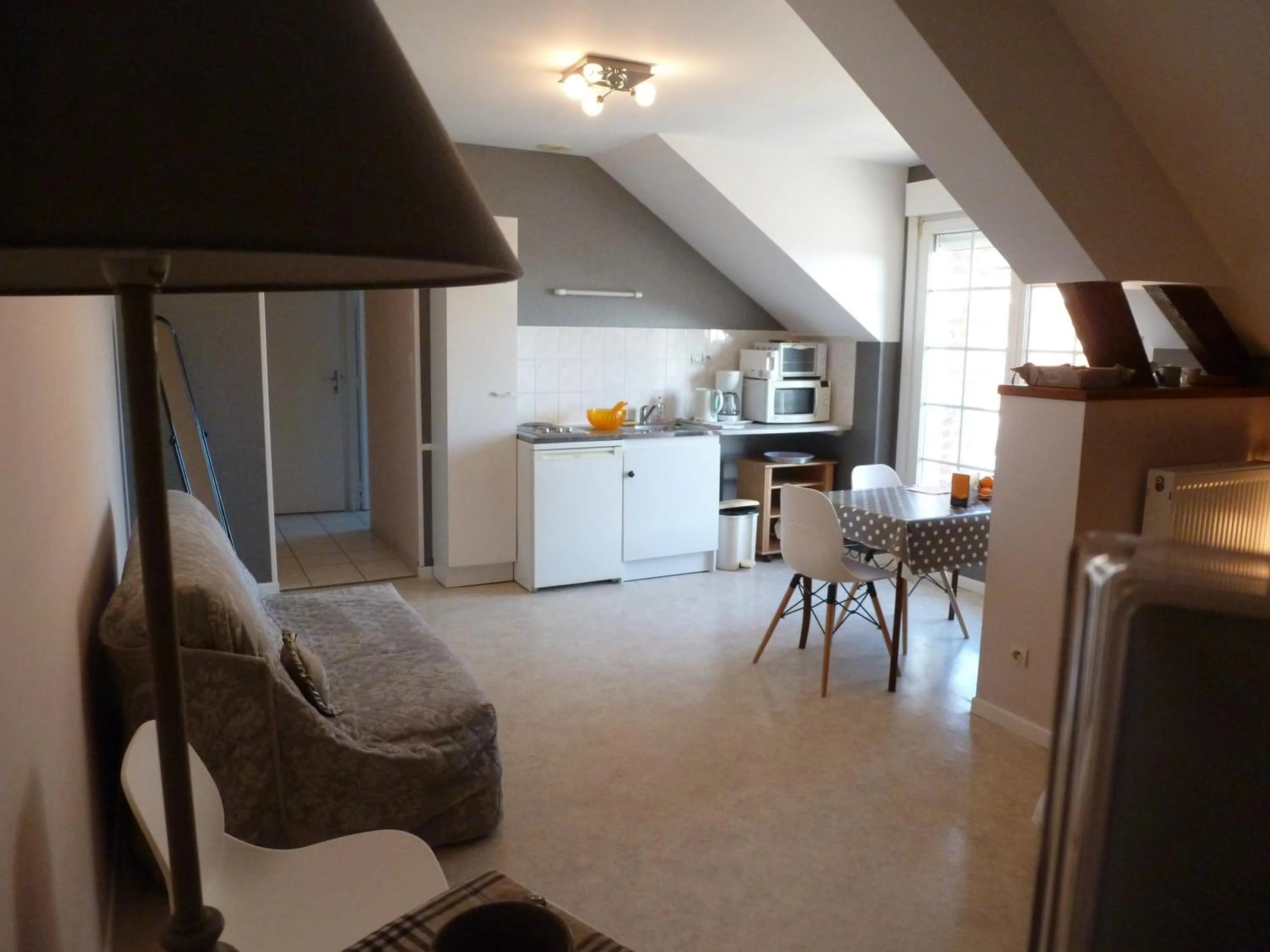 Dining area in Studio Ferme de Bonavis