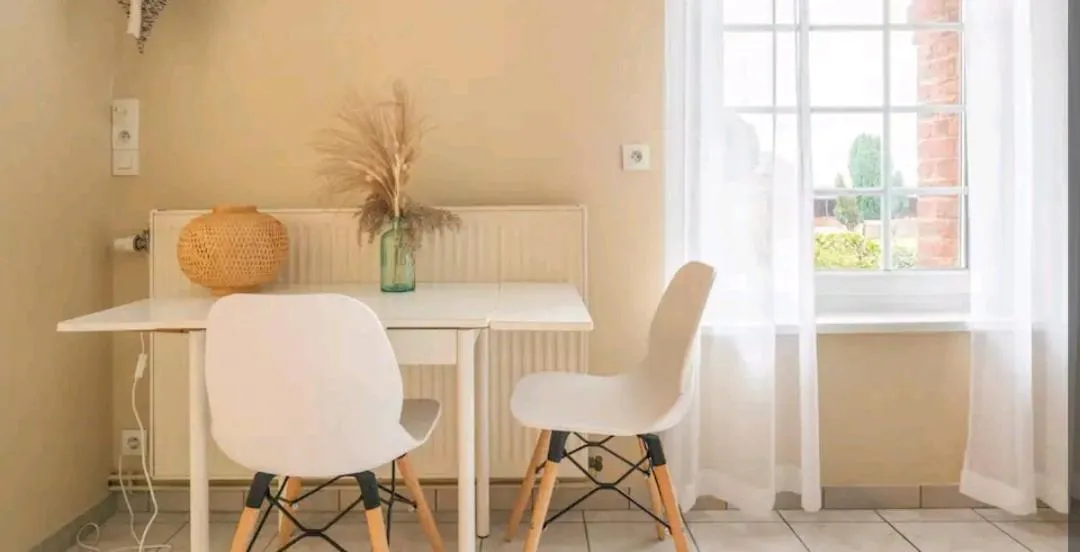 Dining area in Studio Ferme de Bonavis