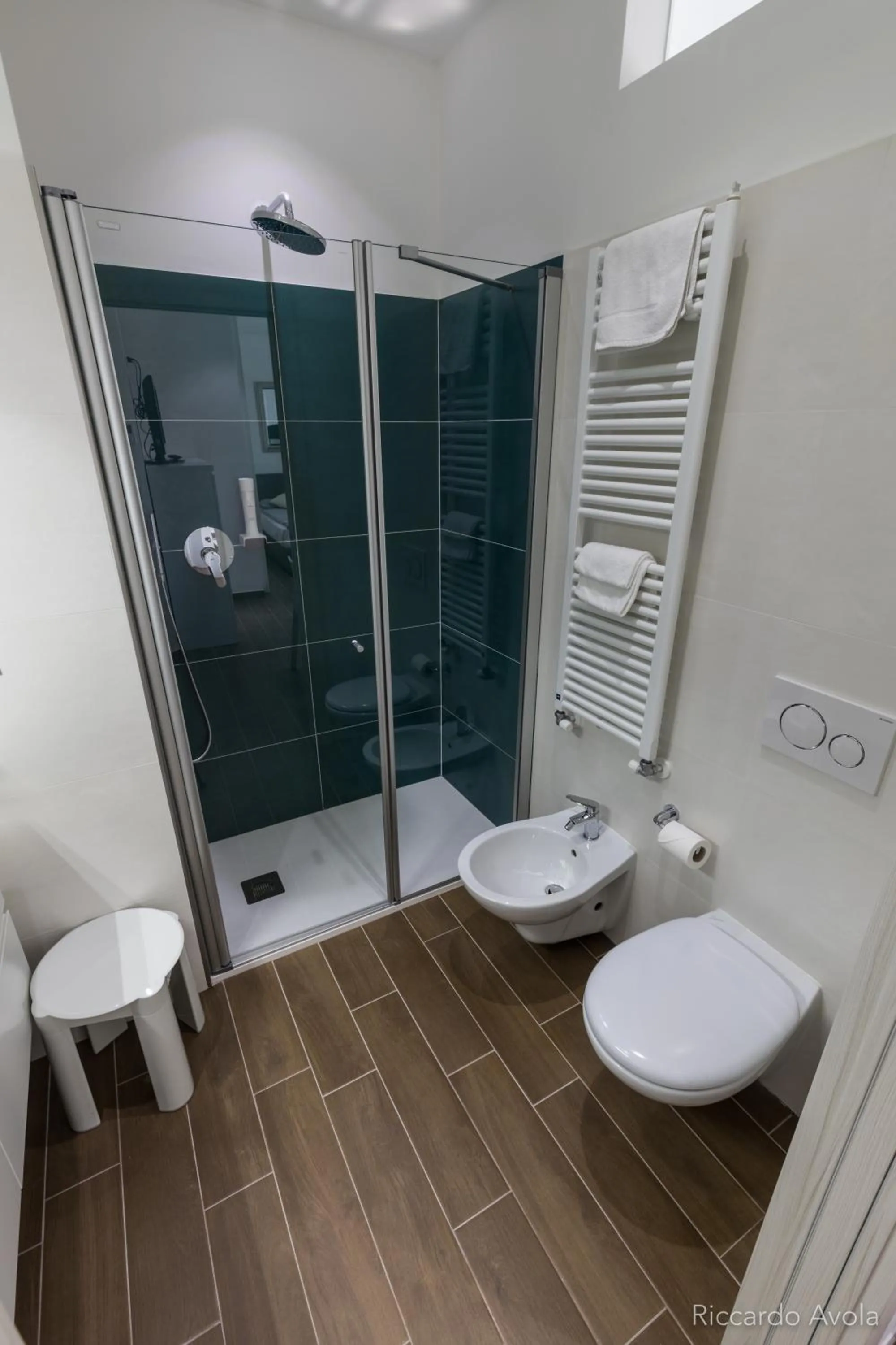 Shower in Hotel Aurora & Appartamenti