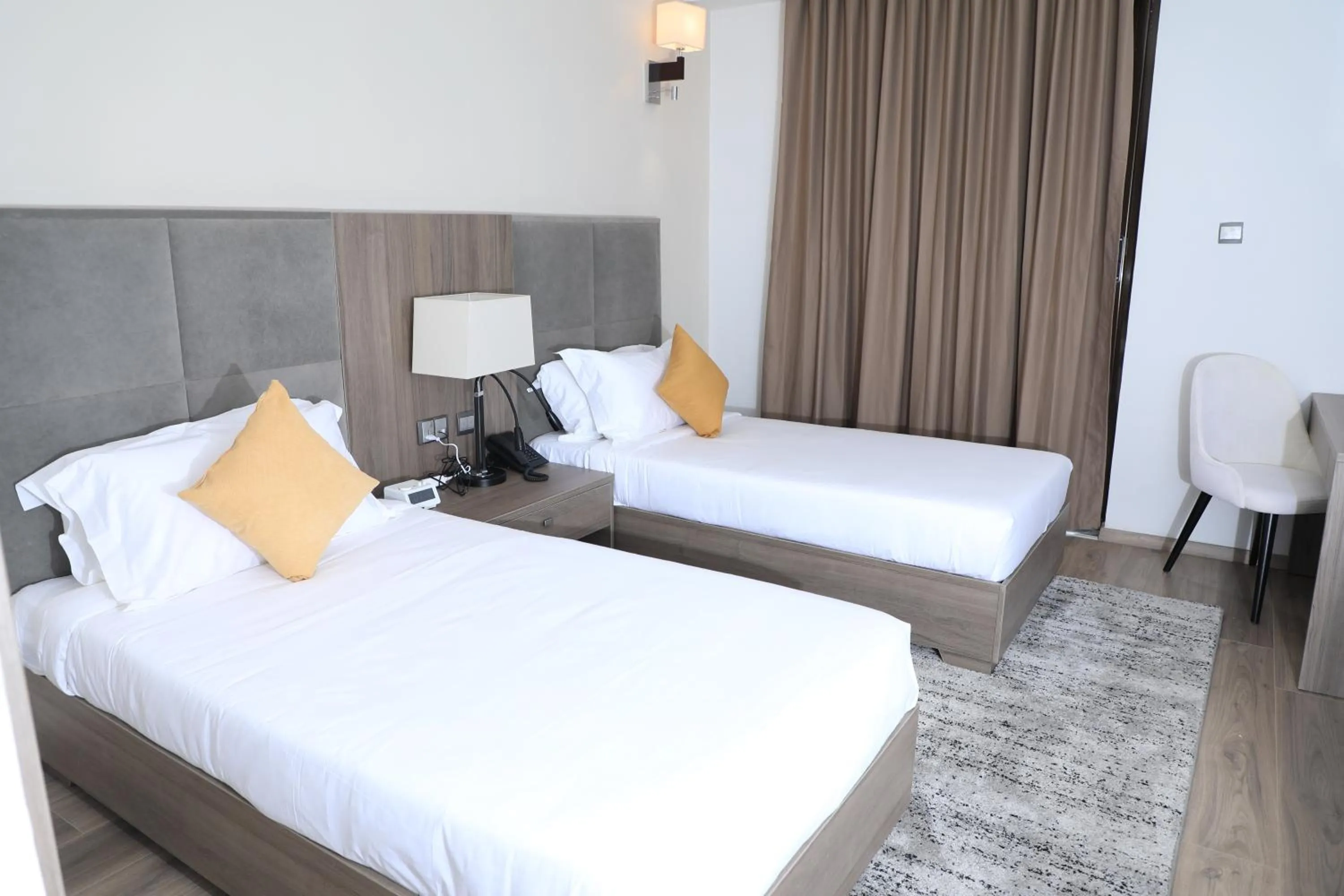 Bed in TH BonRoyal Hotel