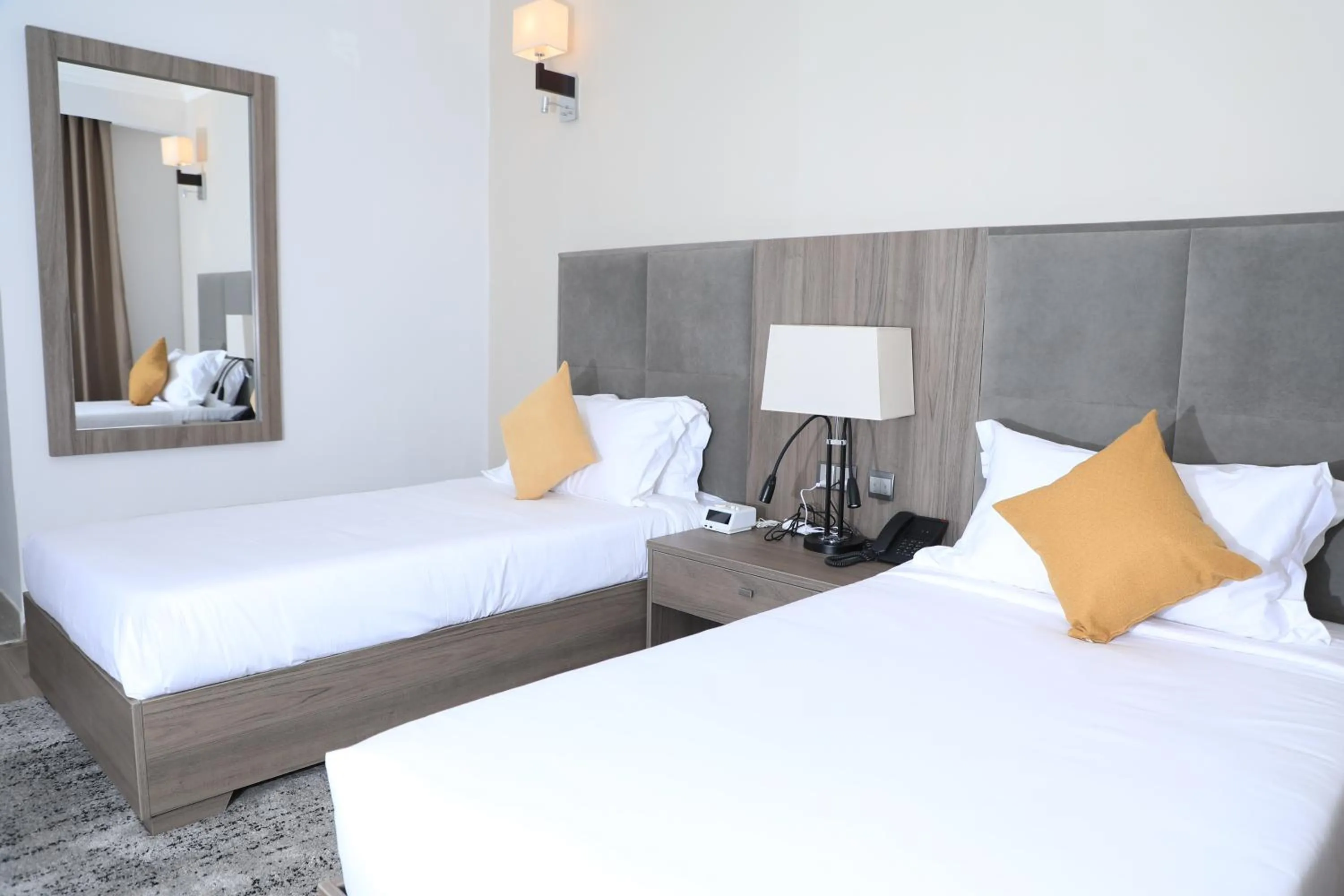 Bed in TH BonRoyal Hotel