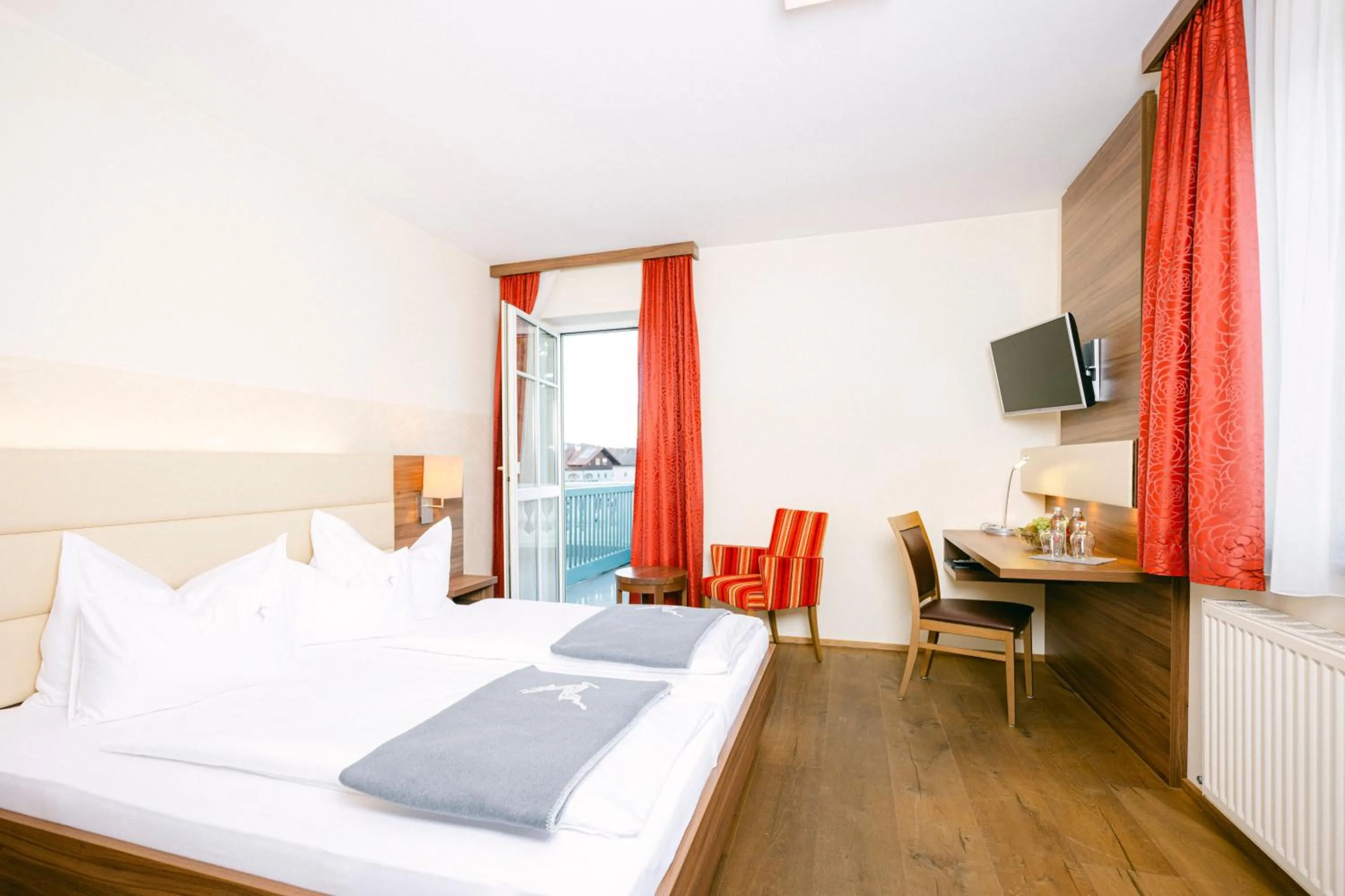 Bed in Gasthof Hotel Jägerwirt