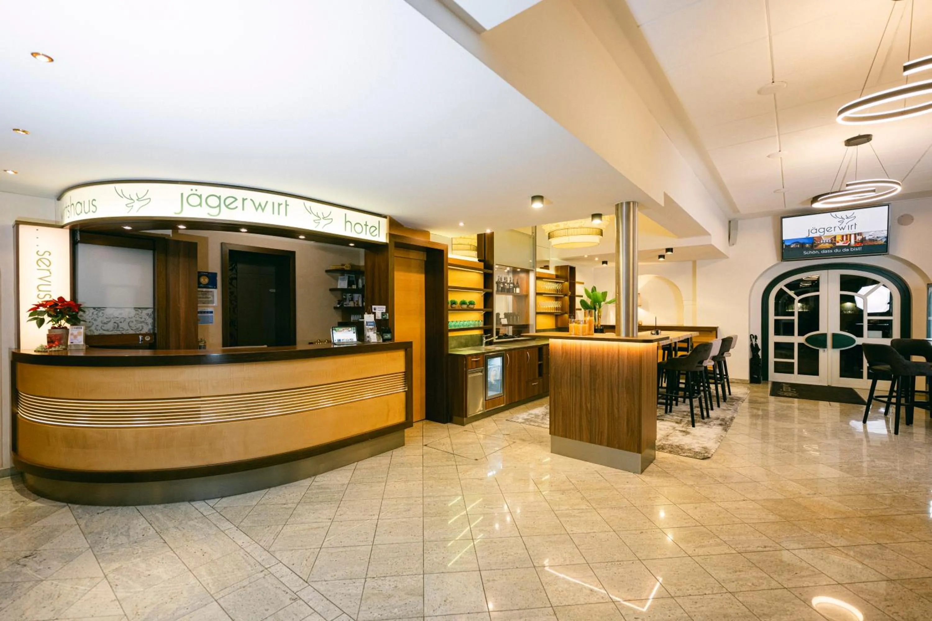 Lobby or reception in Gasthof Hotel Jägerwirt