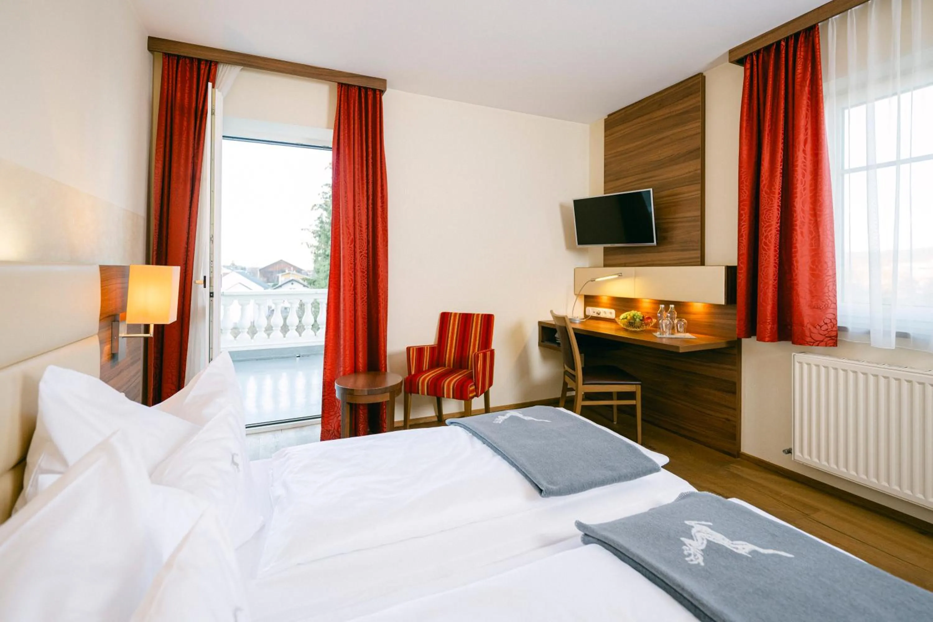 Bed in Gasthof Hotel Jägerwirt