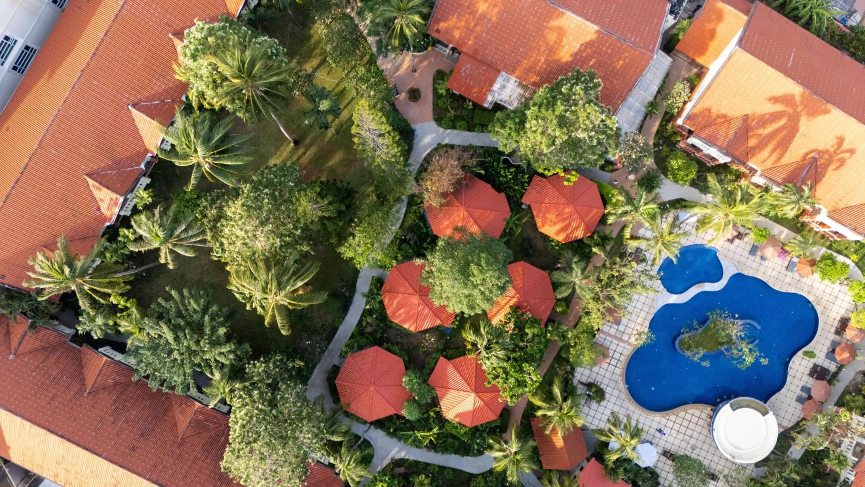 Bird's eye view in Phuket Leelavadee Hua Ting Resort