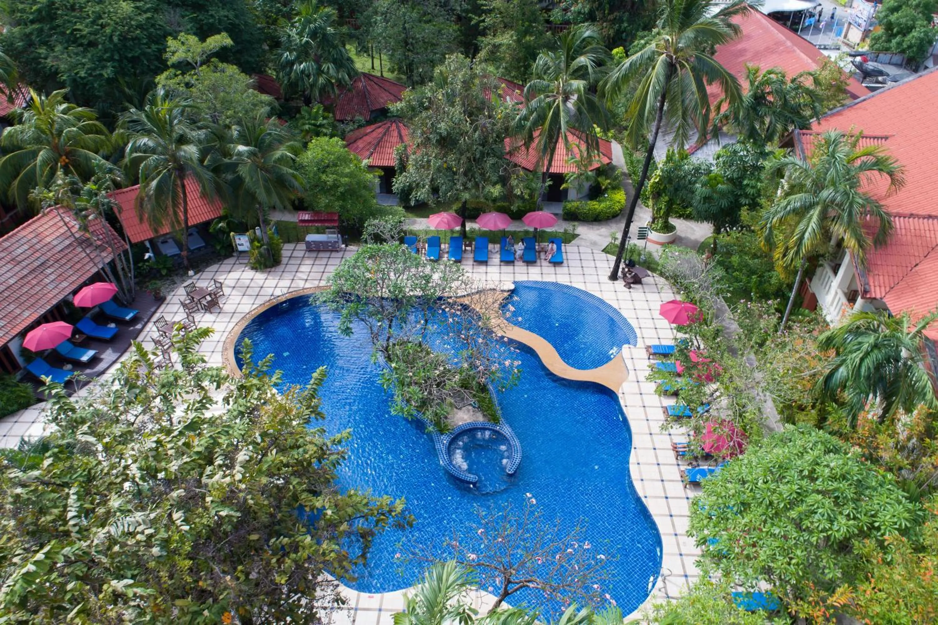 Bird's eye view in Phuket Leelavadee Hua Ting Resort