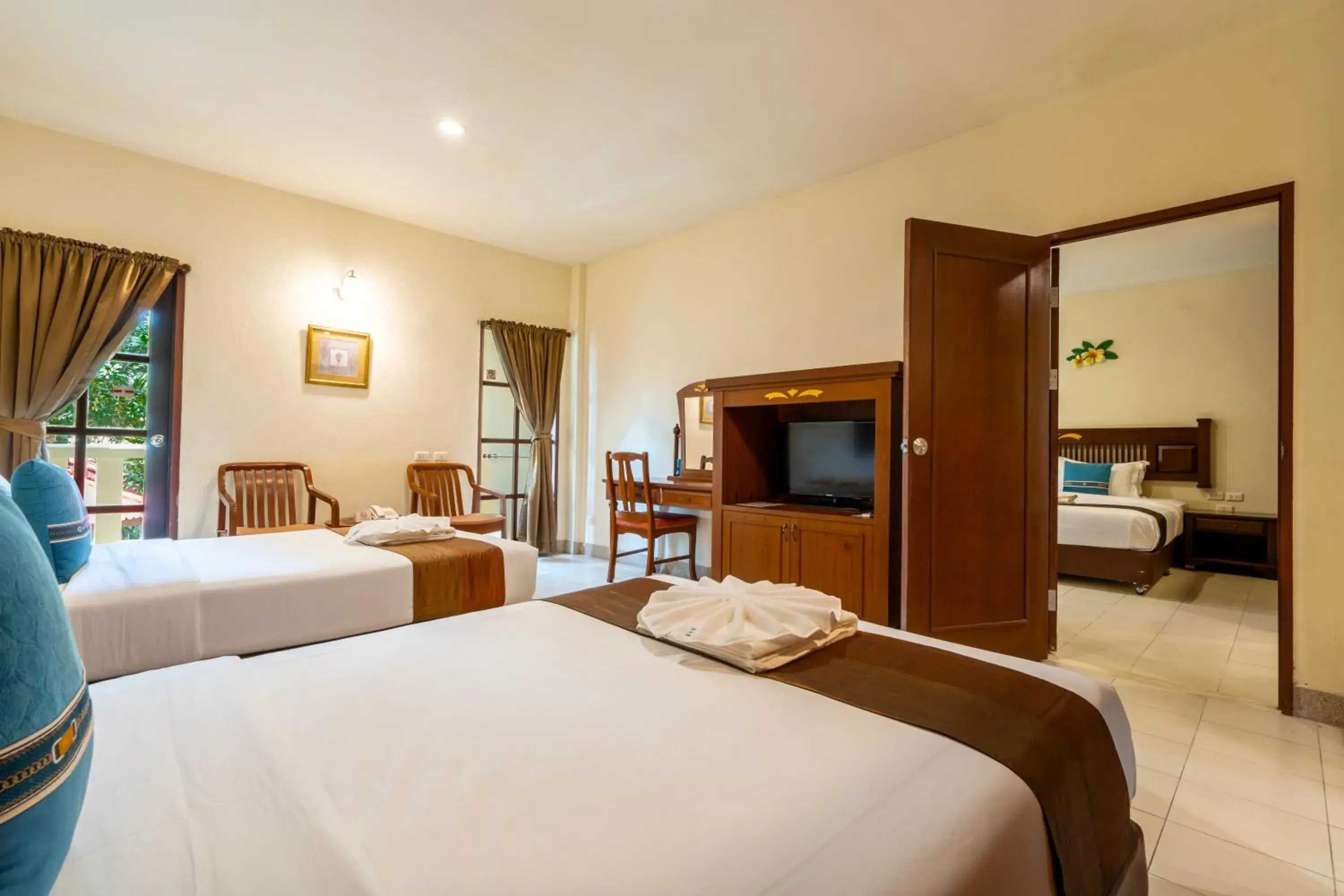 Family Connecting Room with Garden View in Phuket Leelavadee Hua Ting Resort Family Connecting Room with Garden View in Phuket Leelavadee Hua Ting Resort