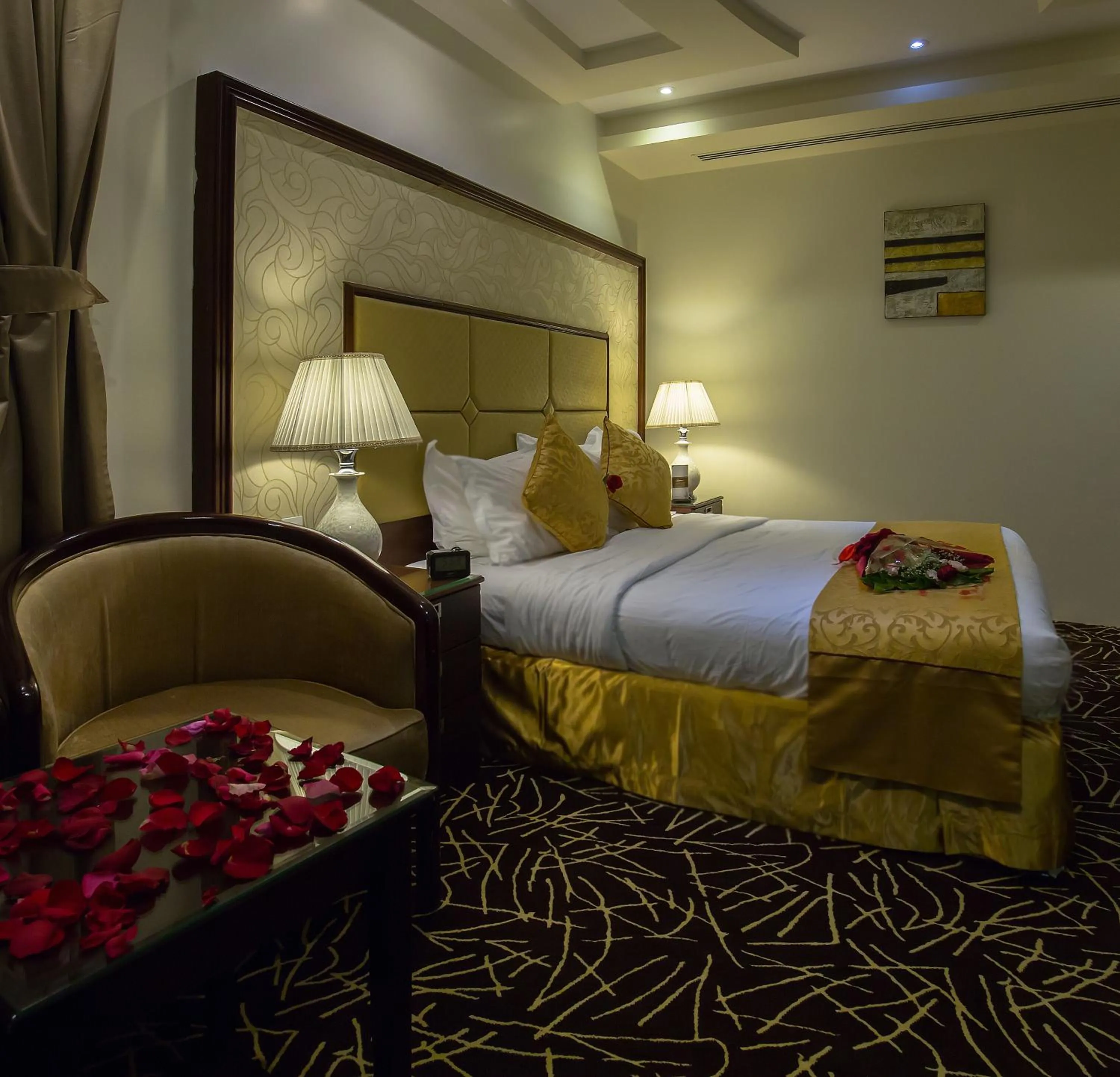 Bed in Rest Night Serviced Apartments- AlHamra