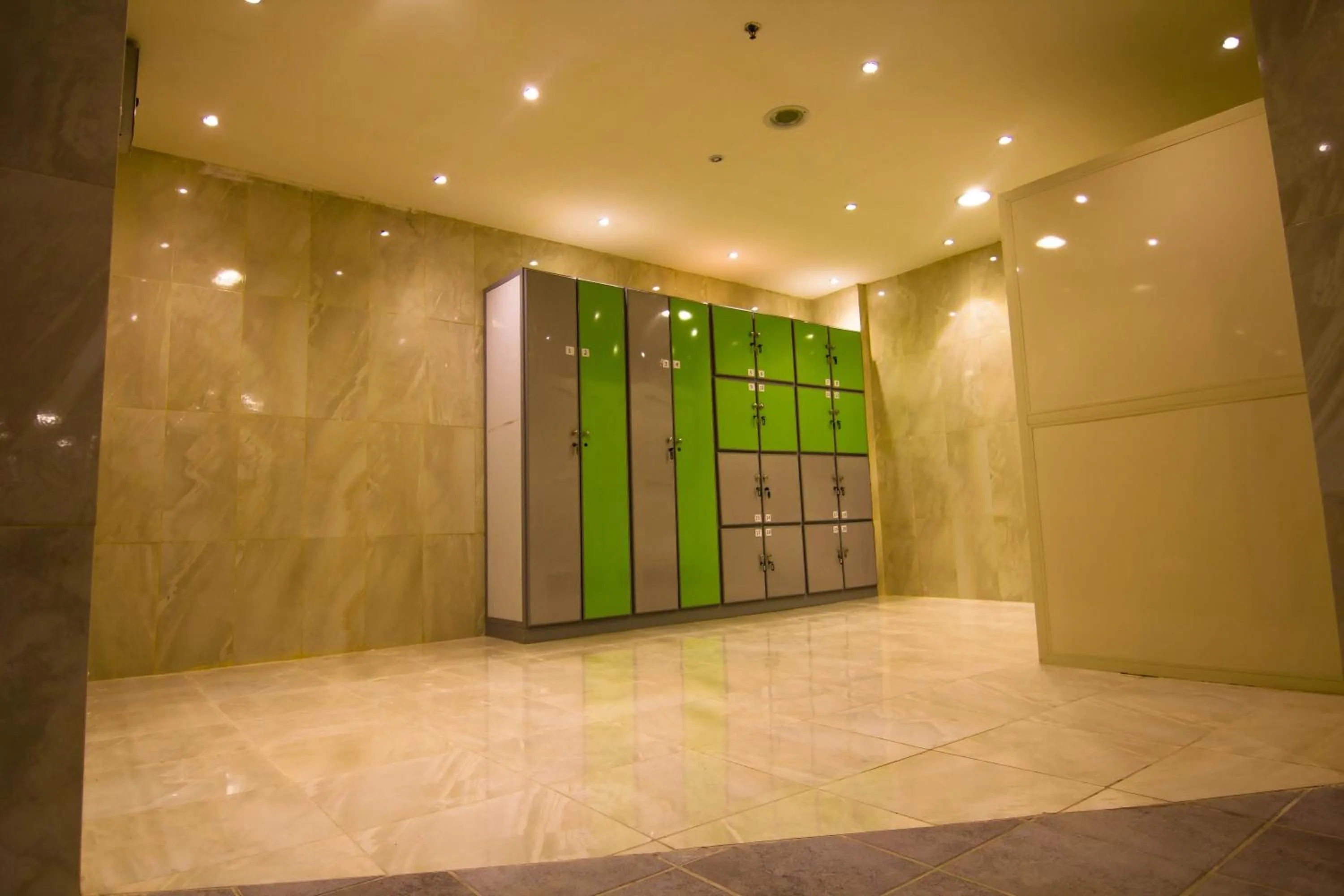 Swimming pool in Rest Night Serviced Apartments- AlHamra