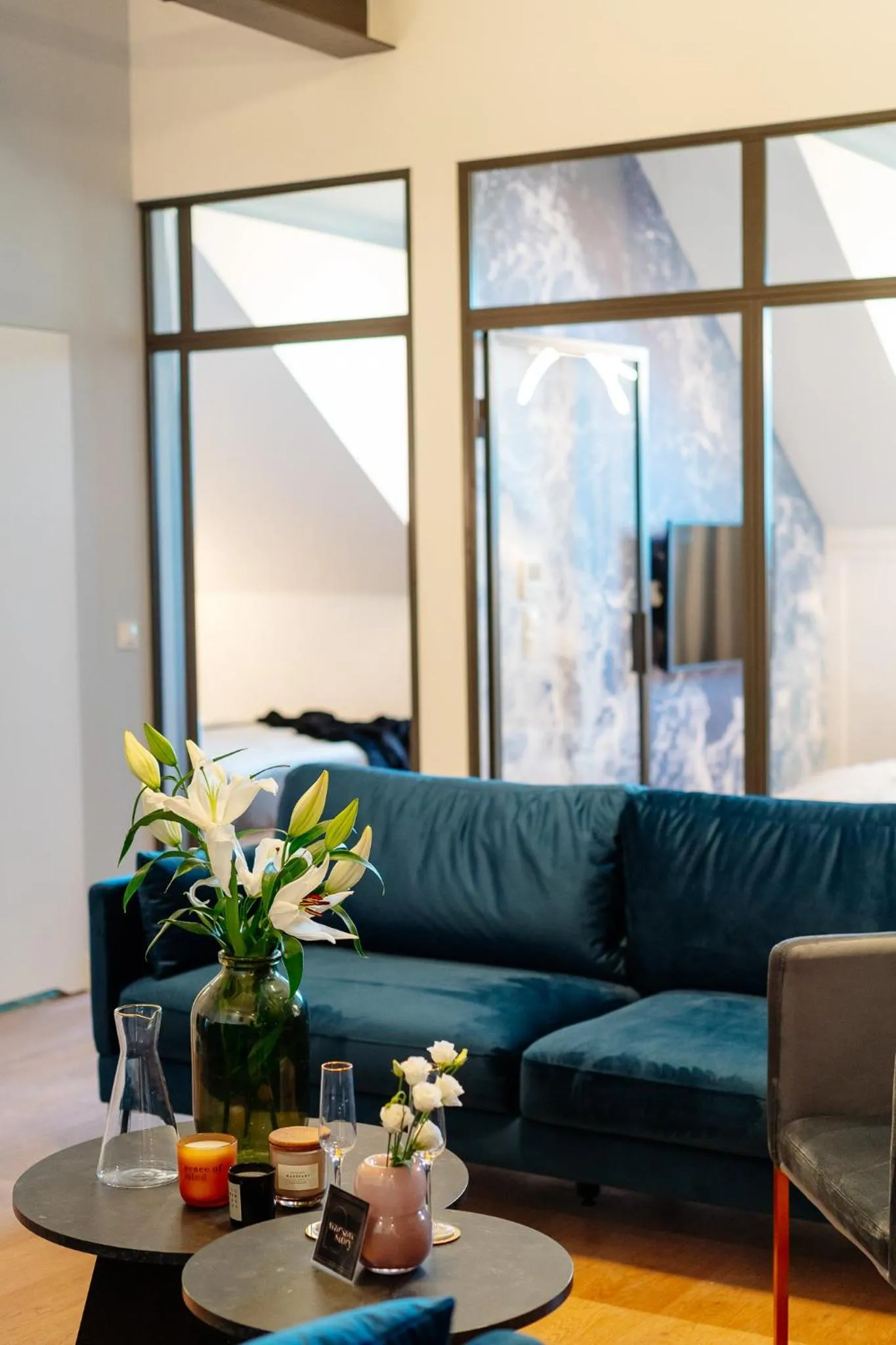 Living room in Warsaw Story - LoftAffair Collection