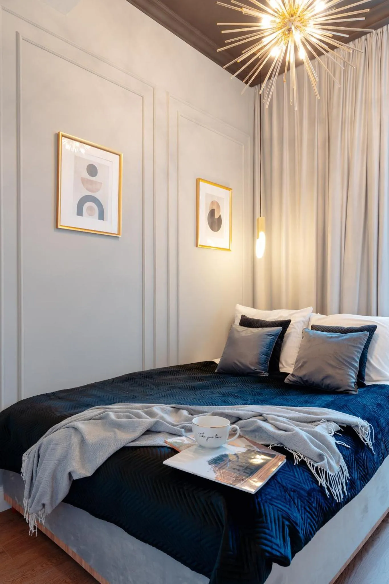 Bedroom, Bed in Warsaw Story - LoftAffair Collection