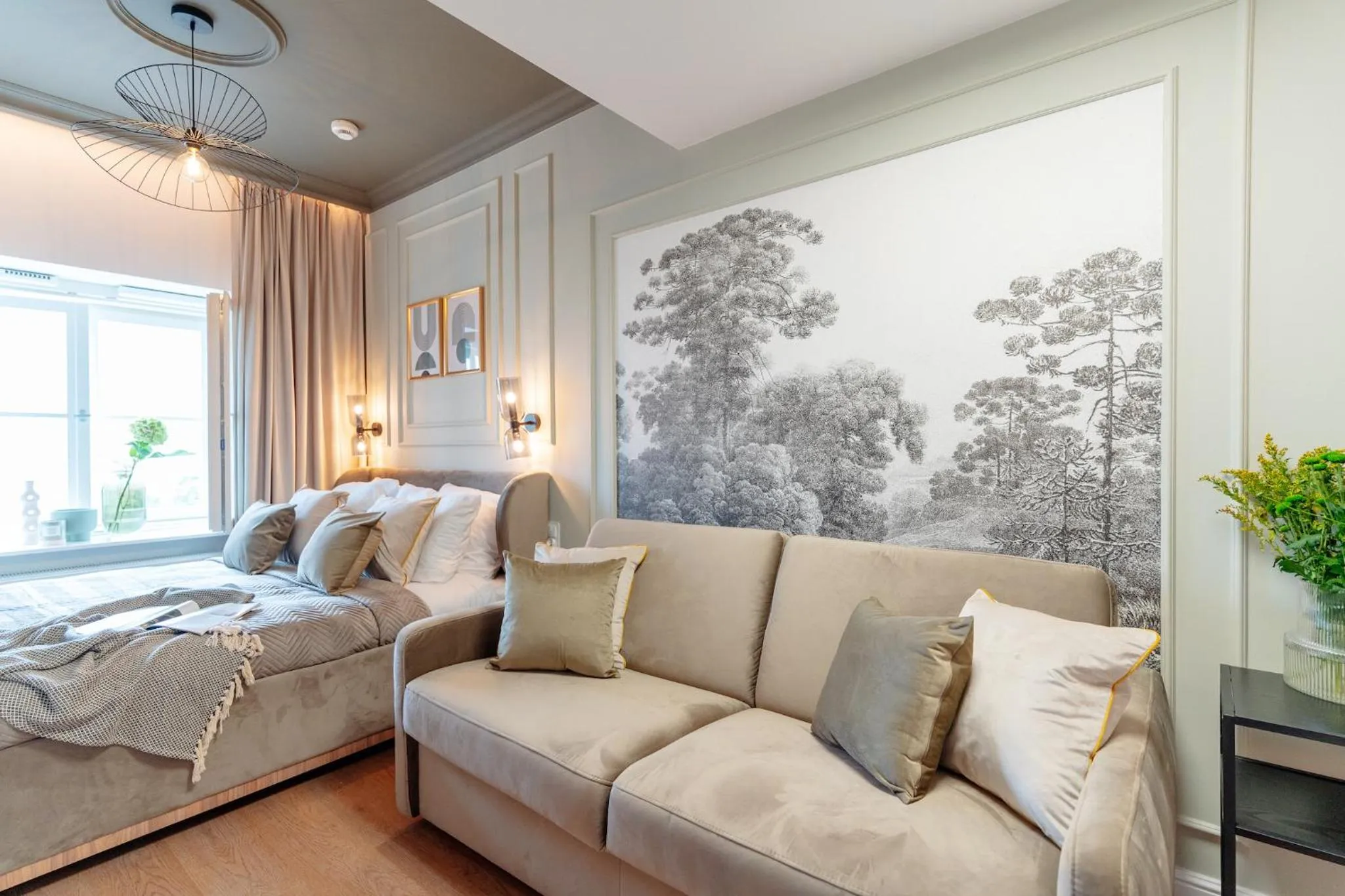 Seating area in Warsaw Story - LoftAffair Collection