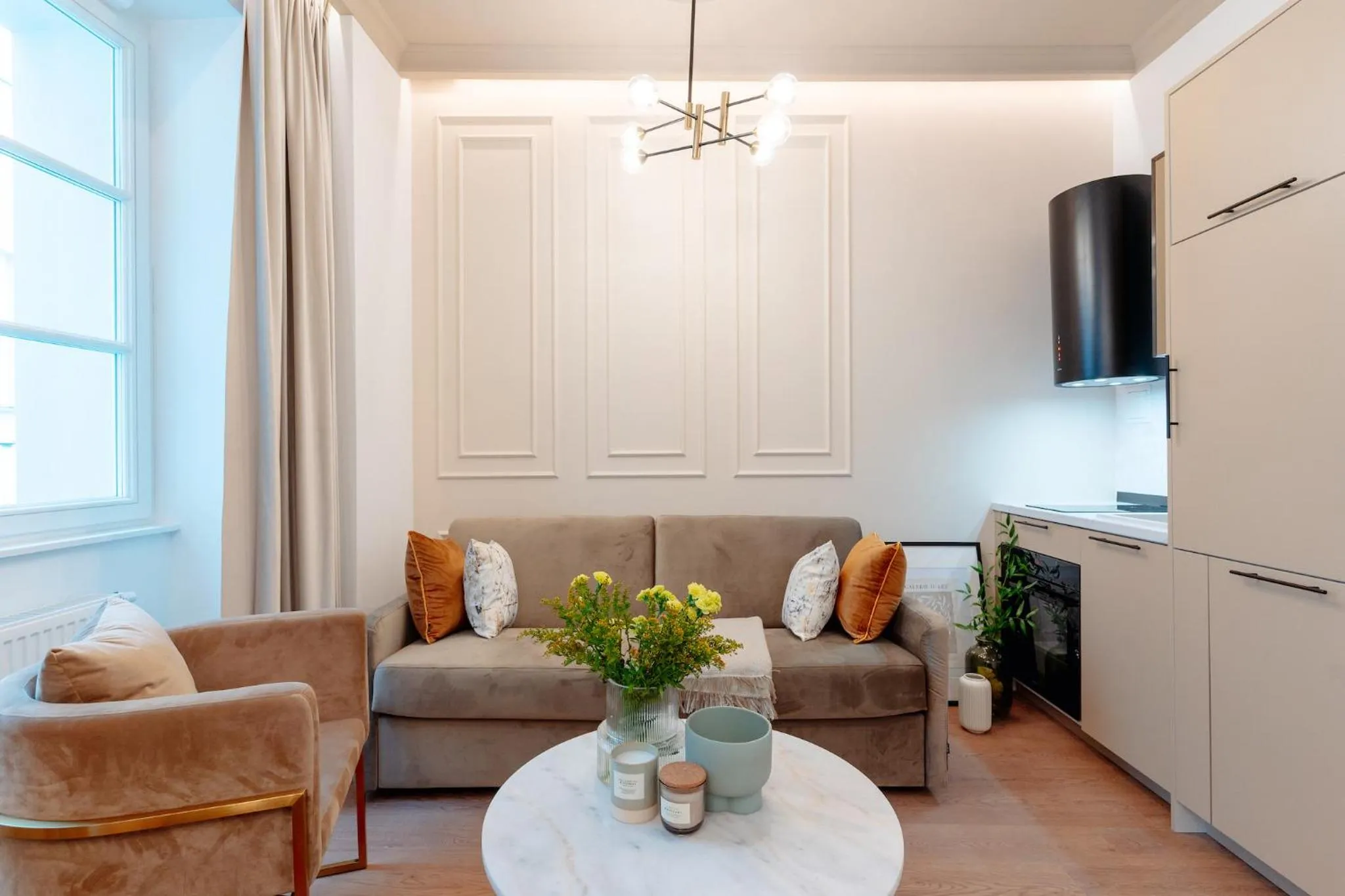 Seating area in Warsaw Story - LoftAffair Collection