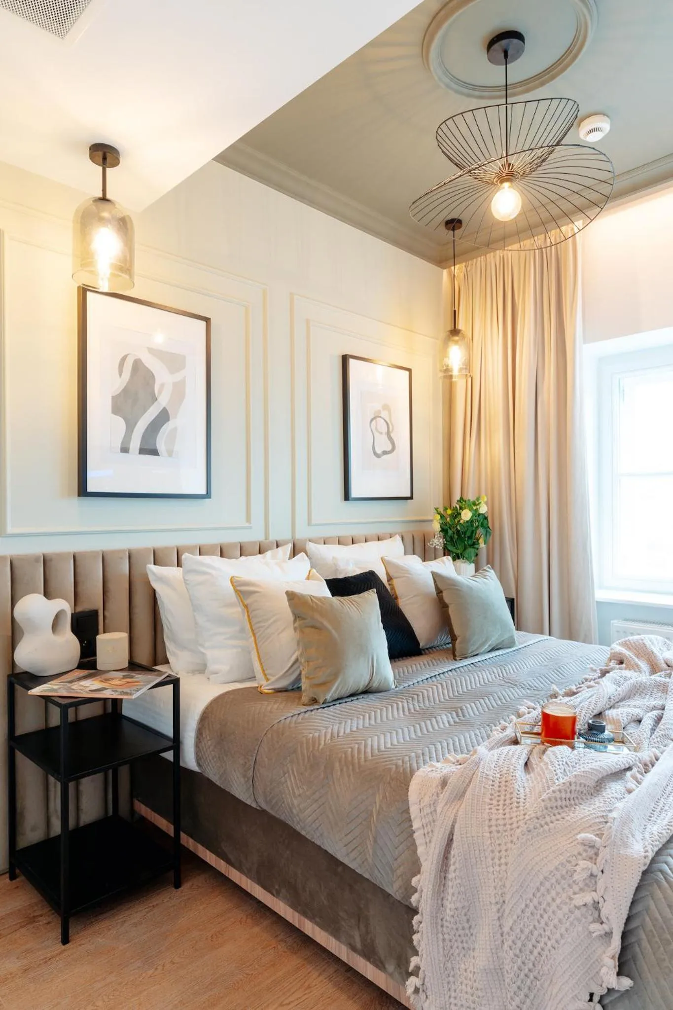 Bedroom, Bed in Warsaw Story - LoftAffair Collection