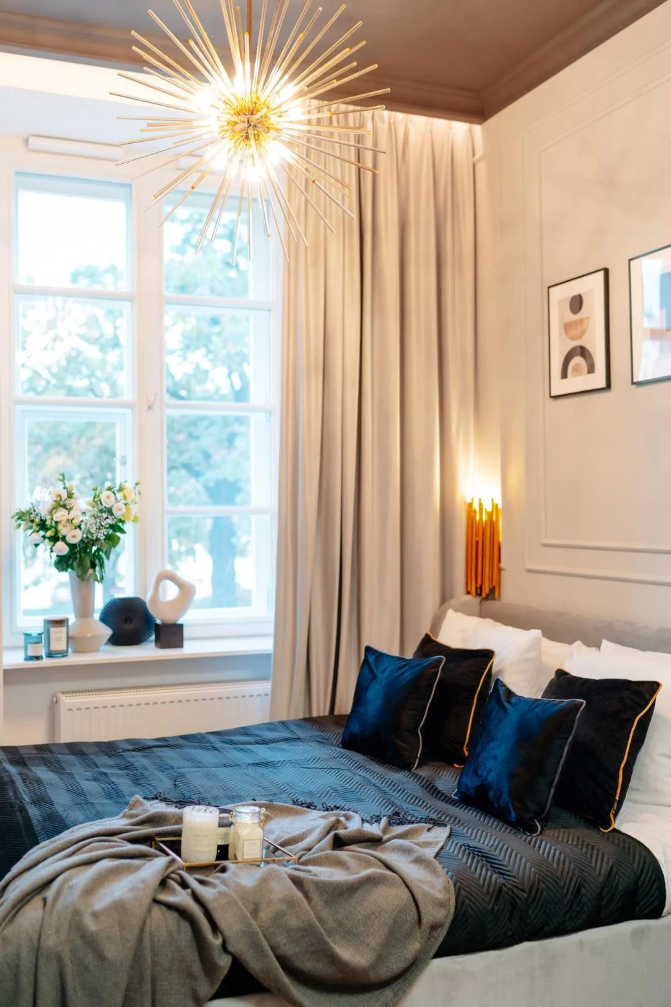 Bedroom, Bed in Warsaw Story - LoftAffair Collection