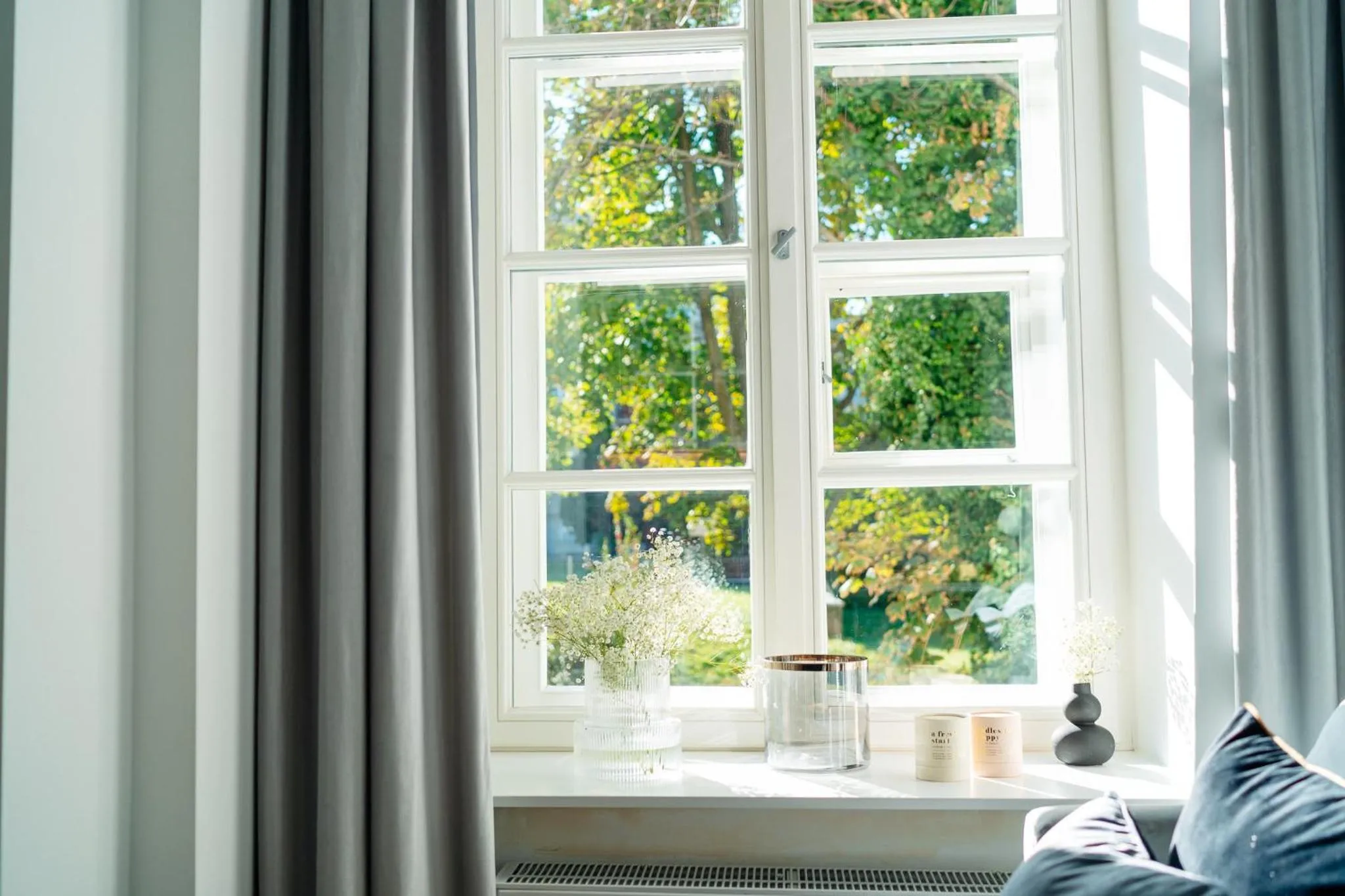 Garden view in Warsaw Story - LoftAffair Collection