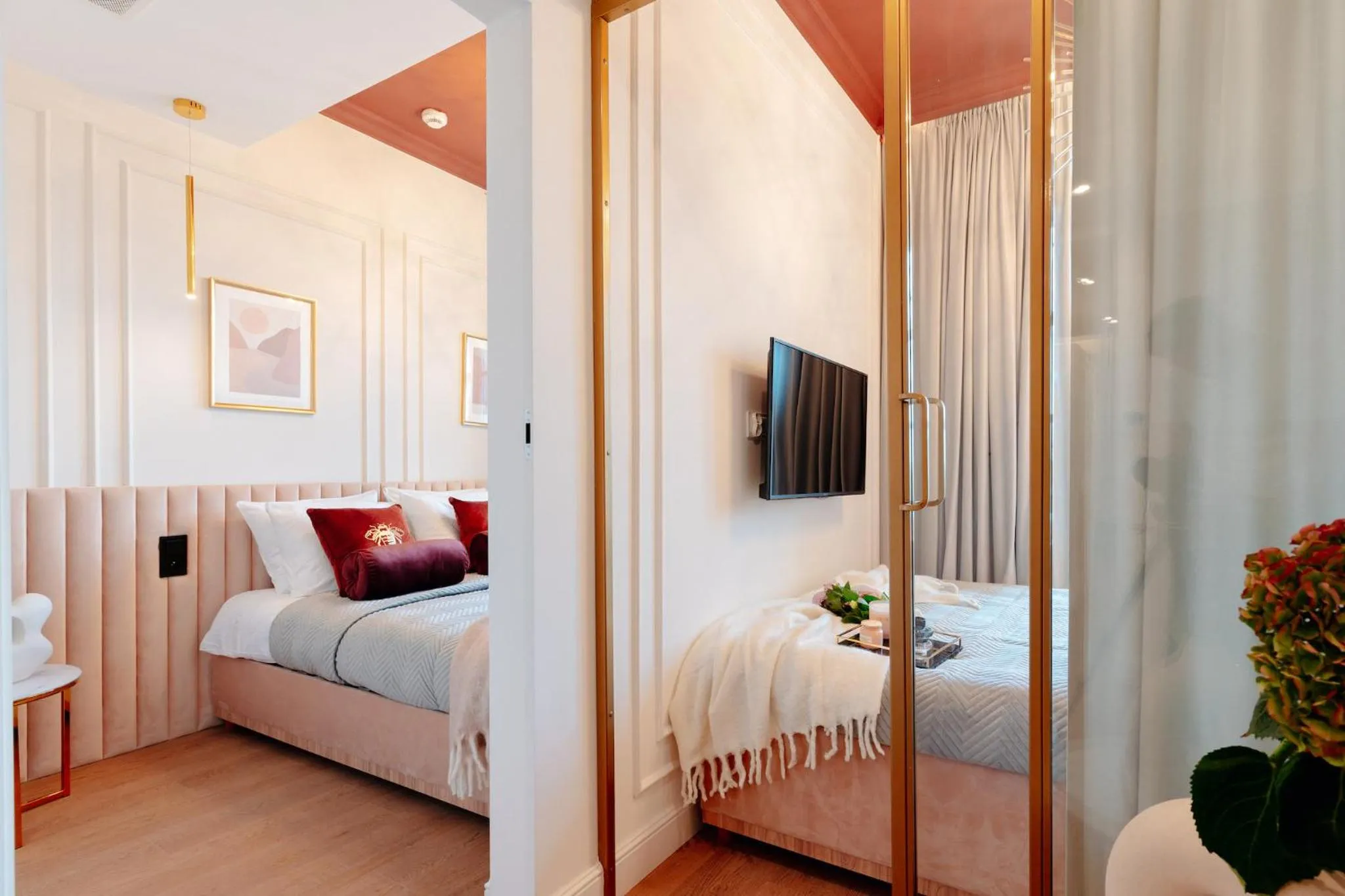 Bedroom, Bed in Warsaw Story - LoftAffair Collection