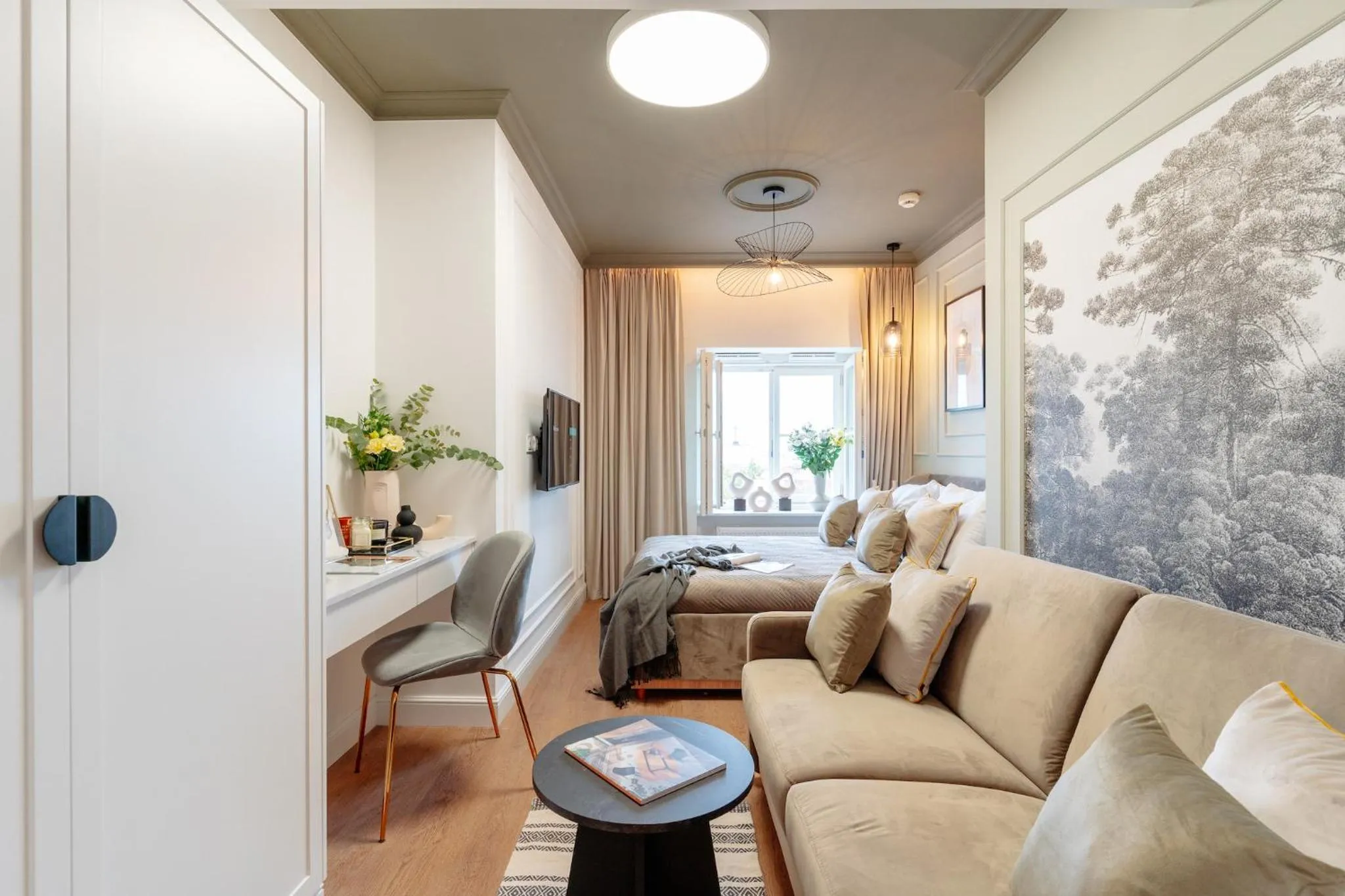 Seating area in Warsaw Story - LoftAffair Collection