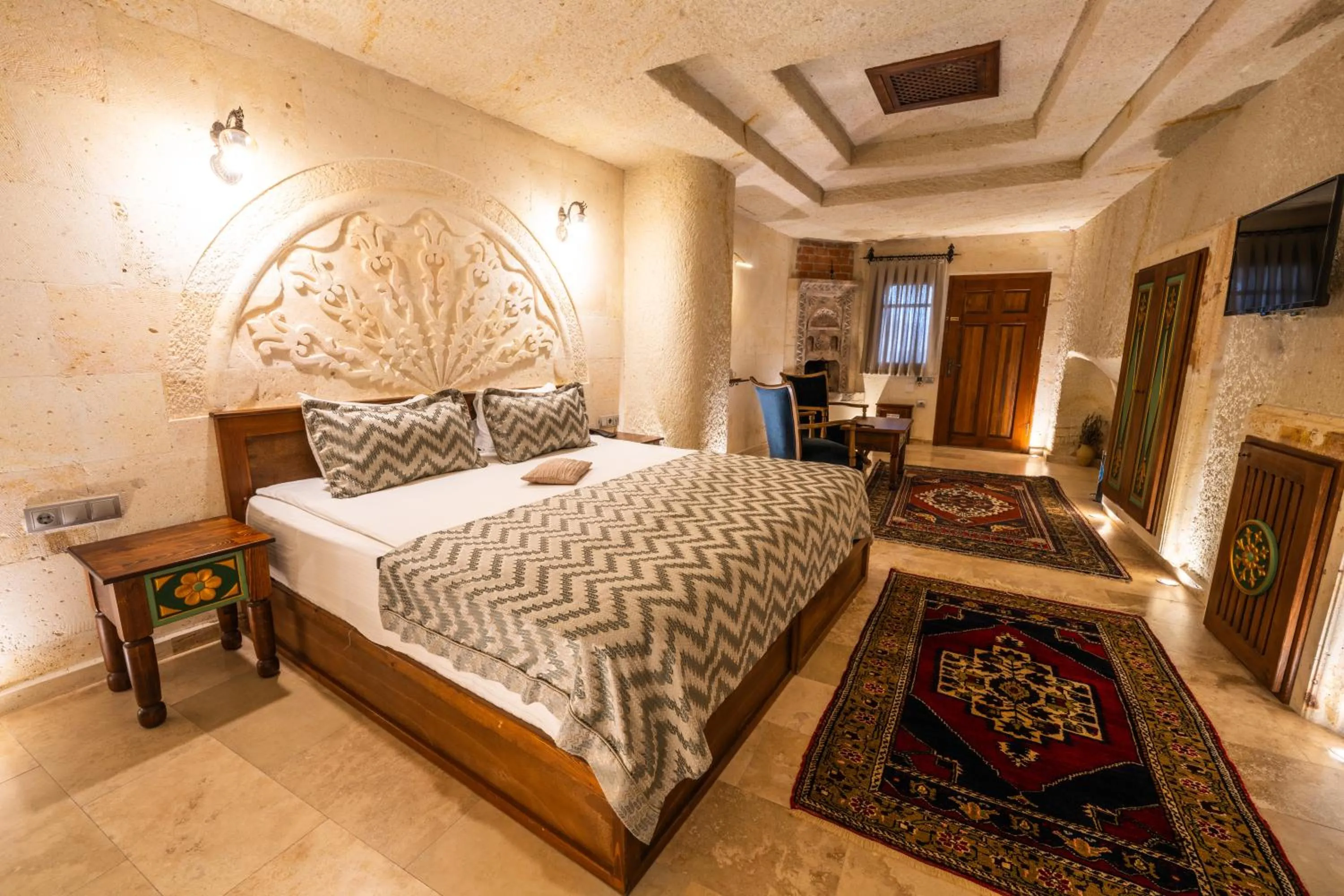 Bedroom, Bed in Cappadocia Sweet Cave