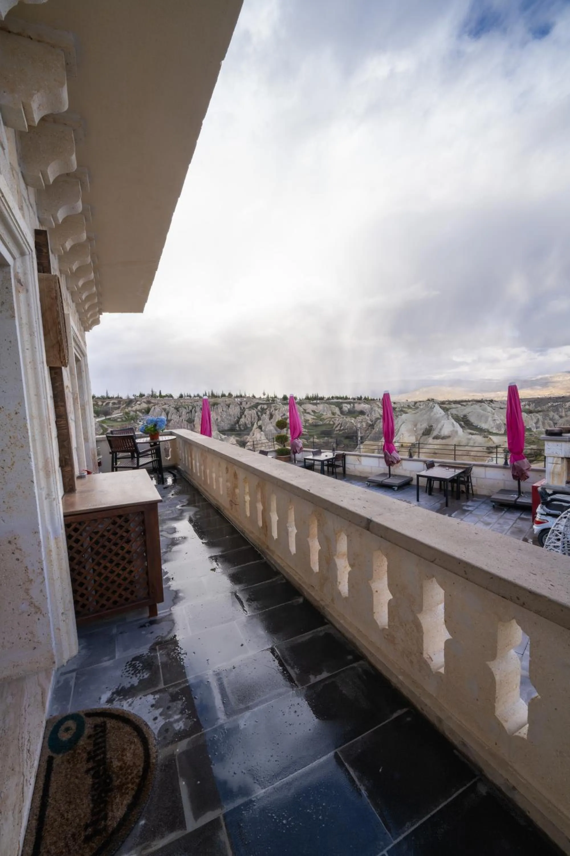 Balcony/Terrace in Cappadocia Sweet Cave