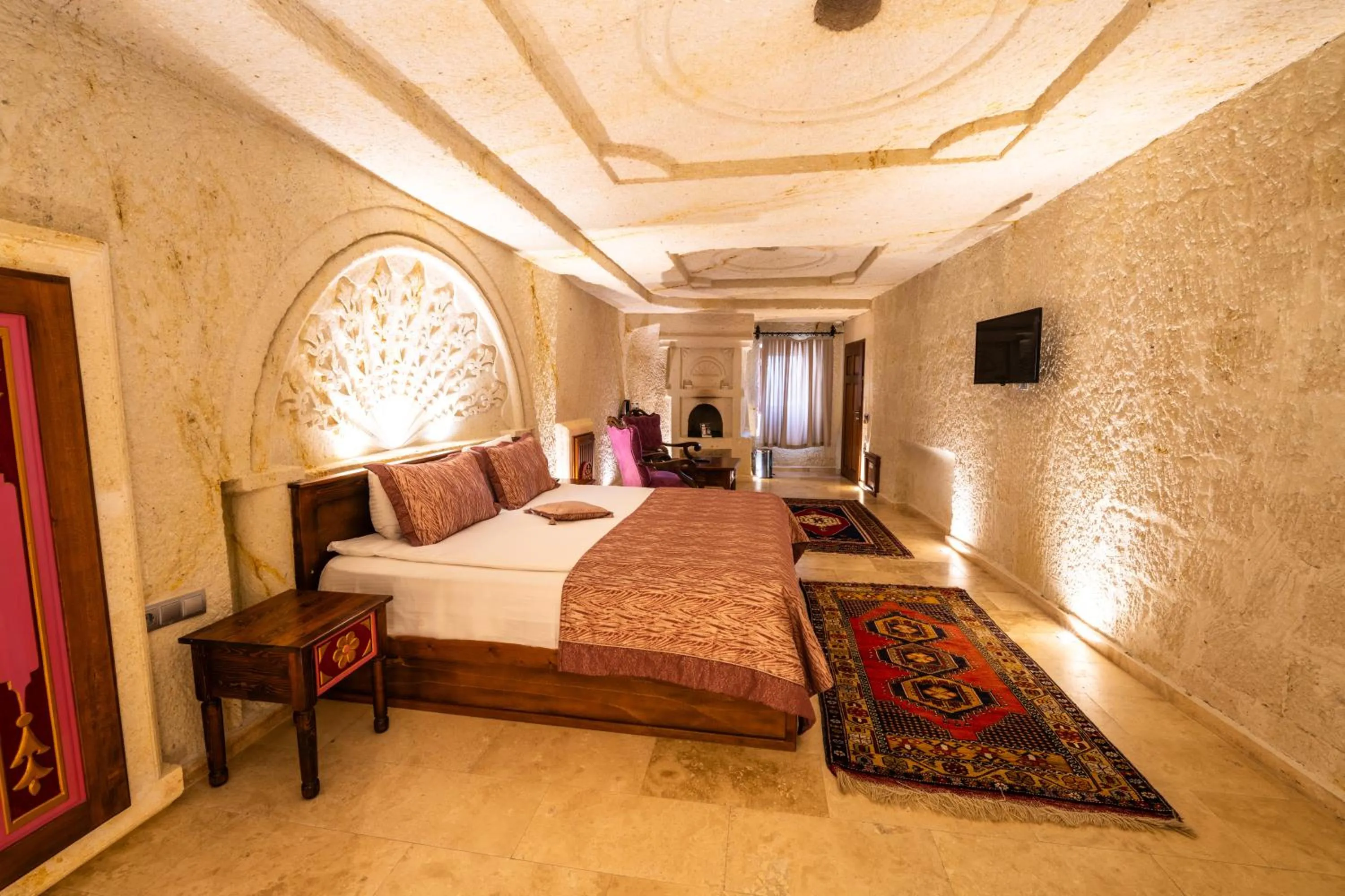 Bedroom, Bed in Cappadocia Sweet Cave