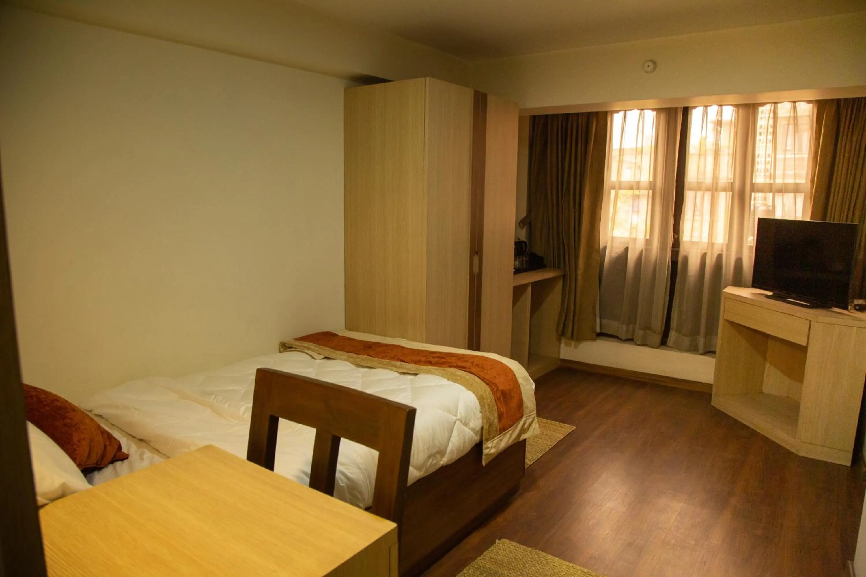 TV and multimedia, Bed in Hotel Traditional