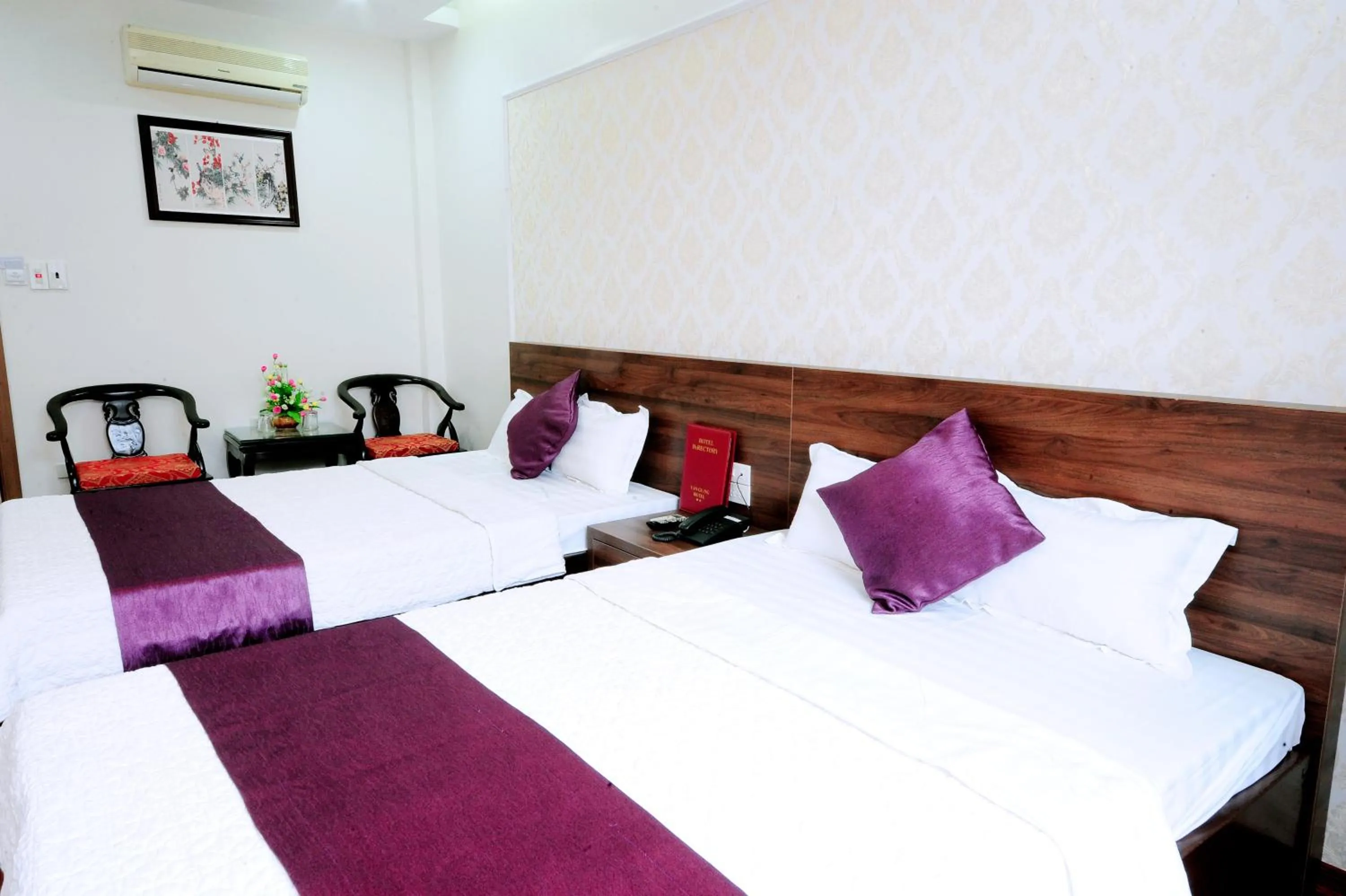 Bed in Van Giang Hotel