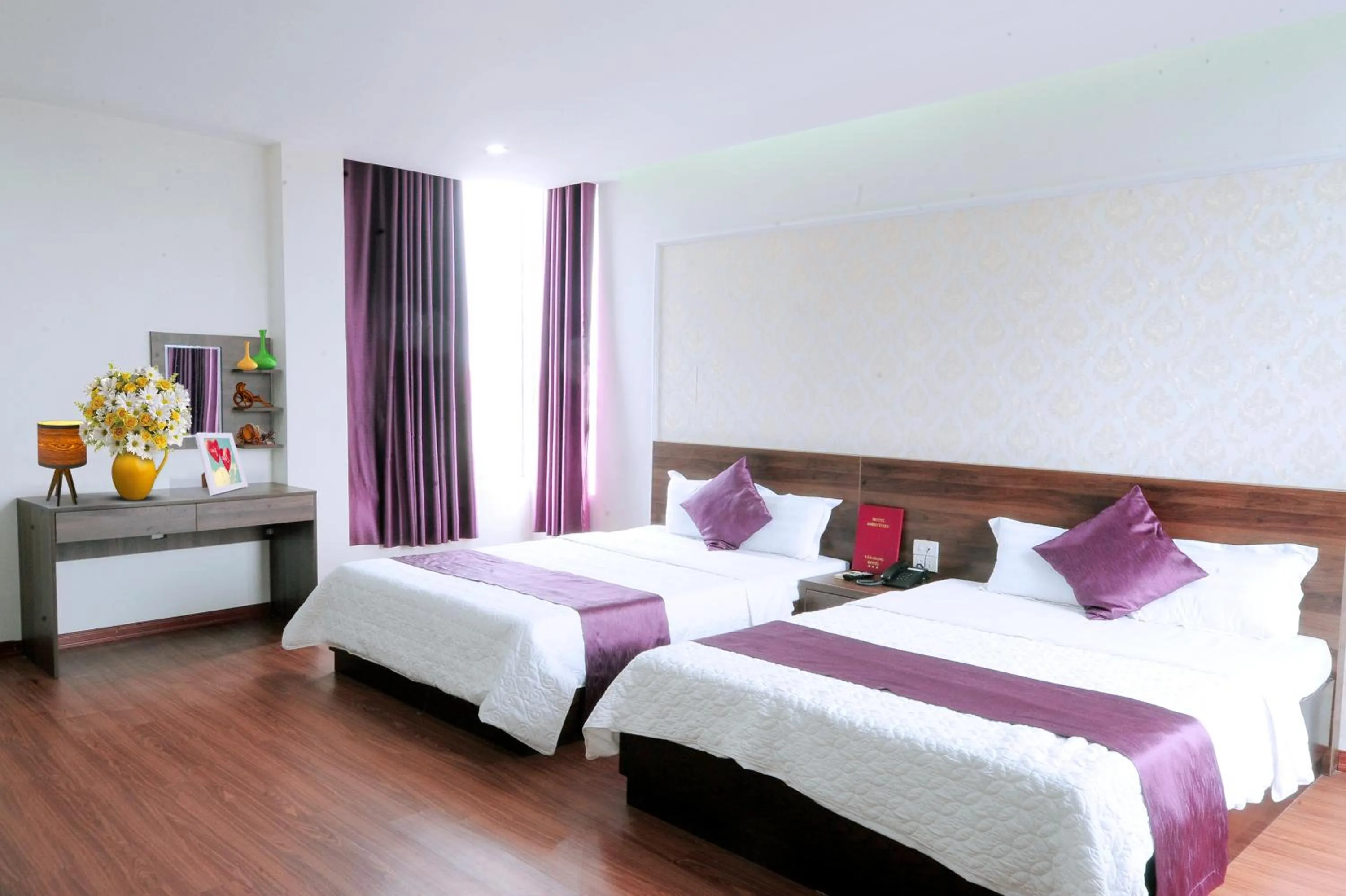 Bed in Van Giang Hotel