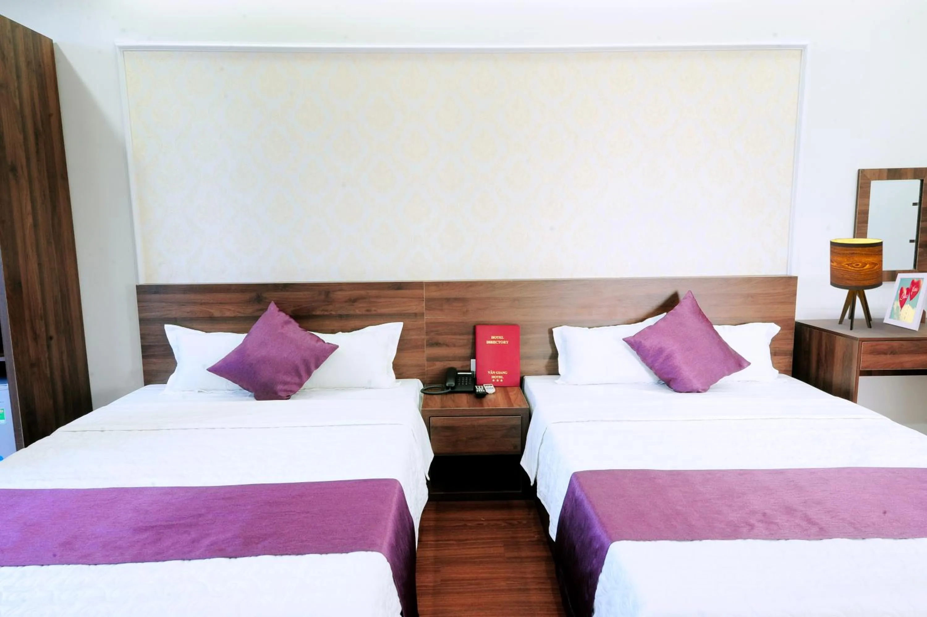 Bed in Van Giang Hotel