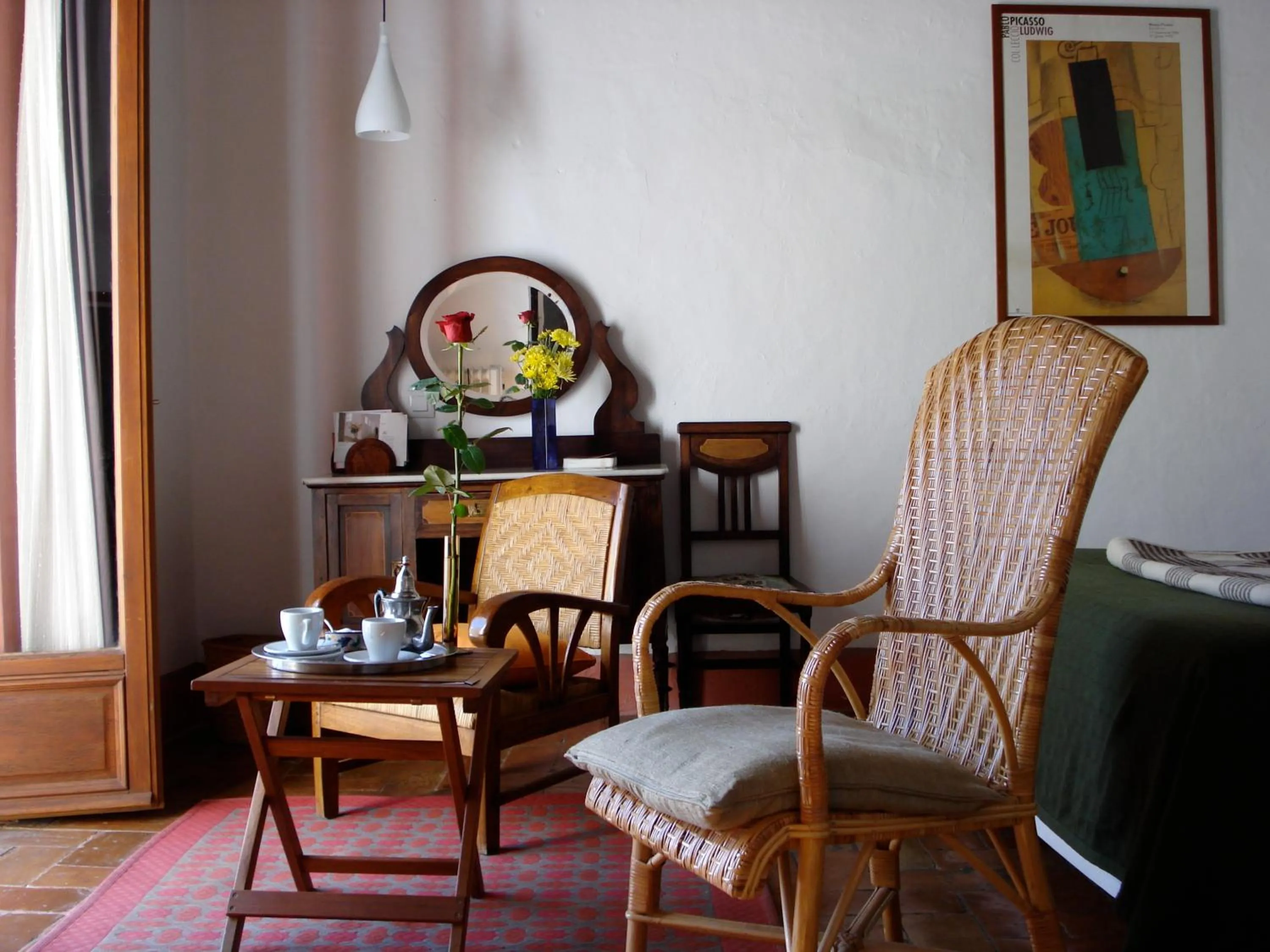 Seating area in La Casa Grande