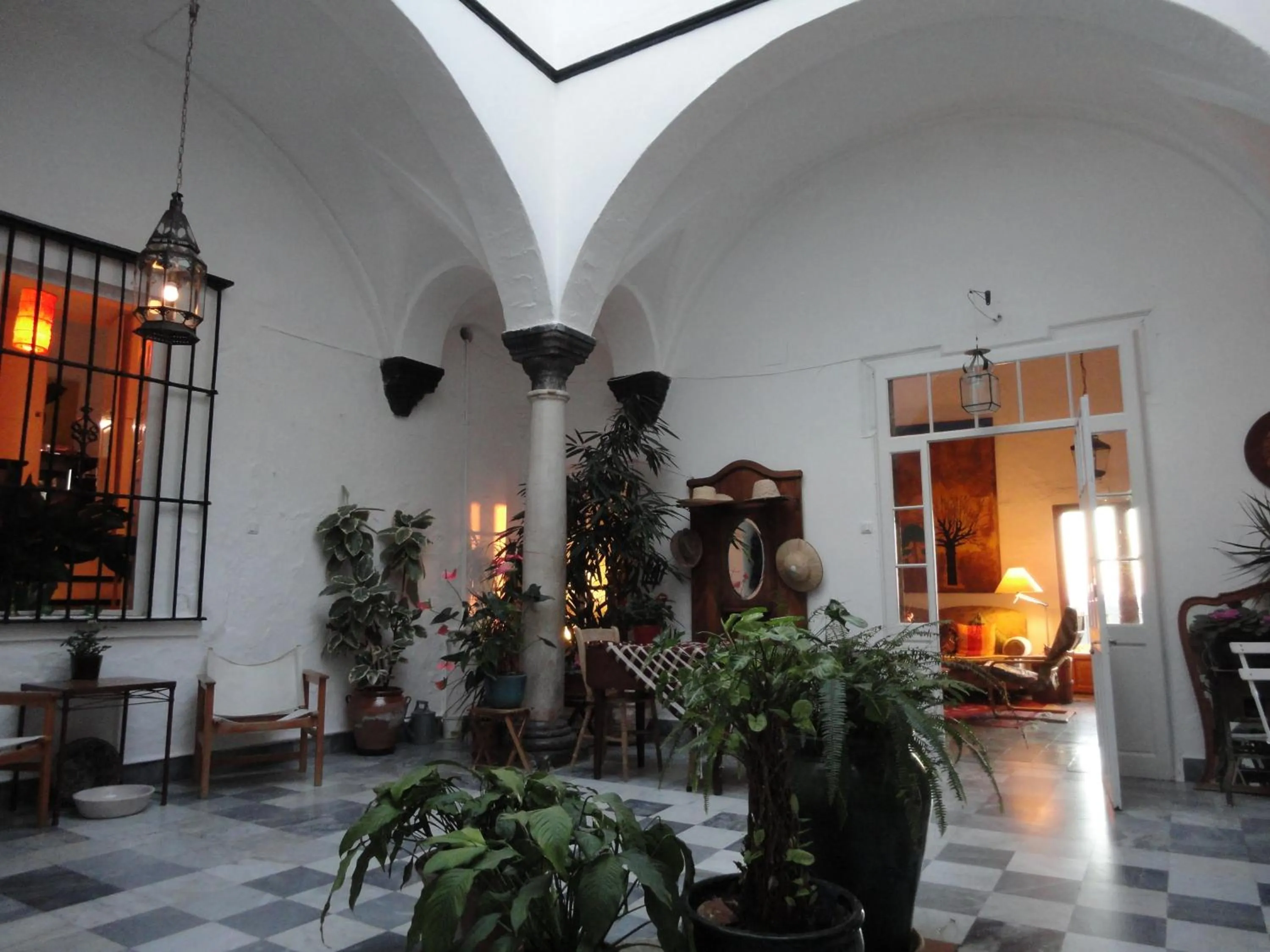 Patio in La Casa Grande