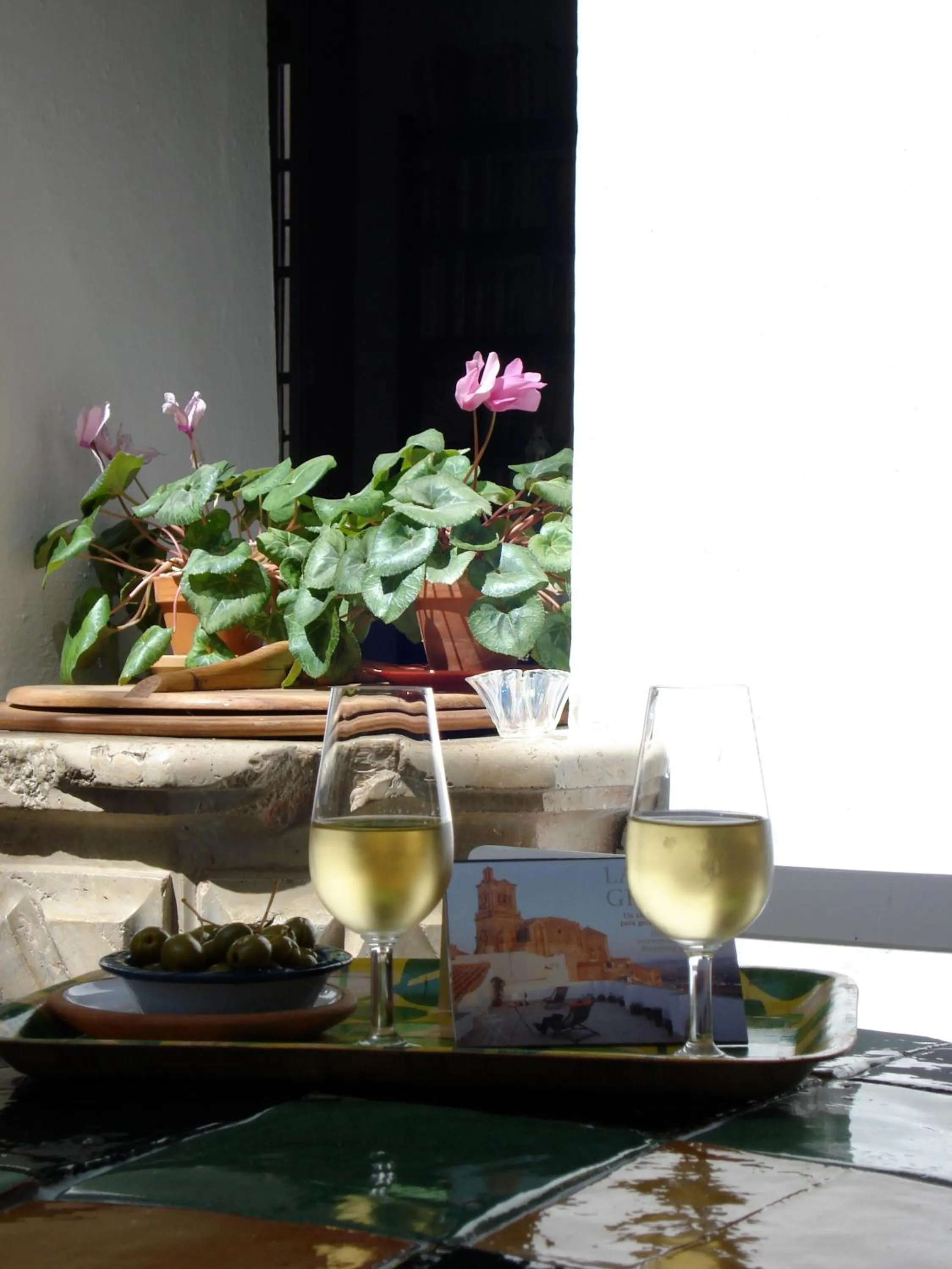 Patio in La Casa Grande