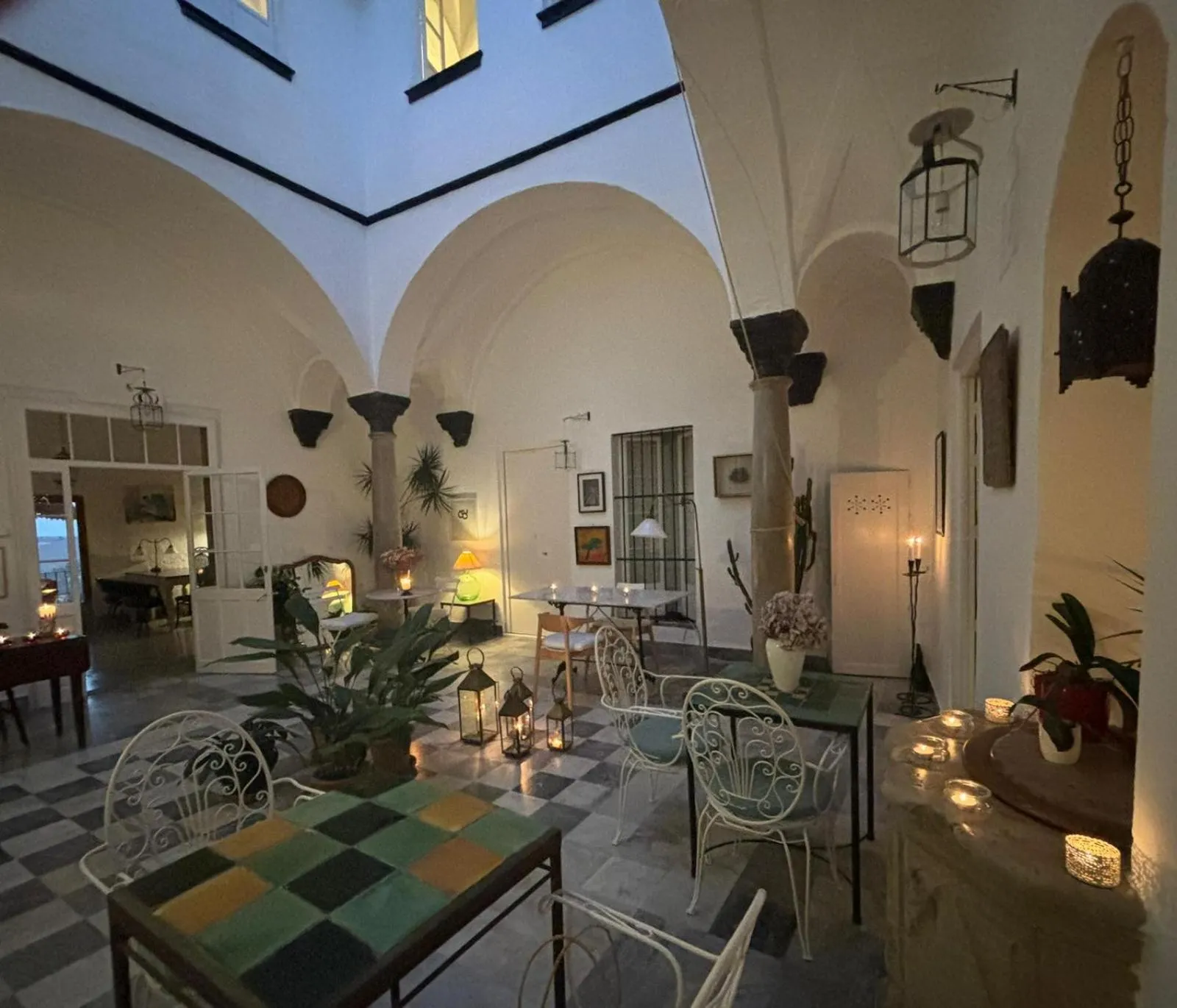 Patio in La Casa Grande