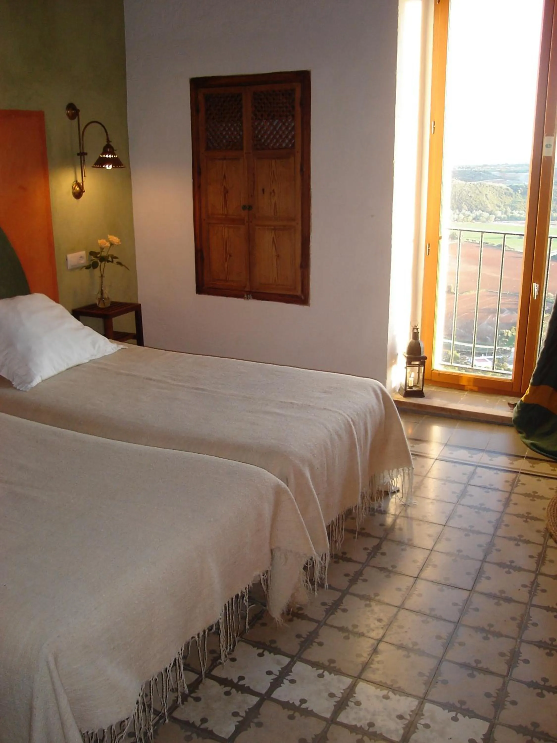 View (from property/room), Bed in La Casa Grande