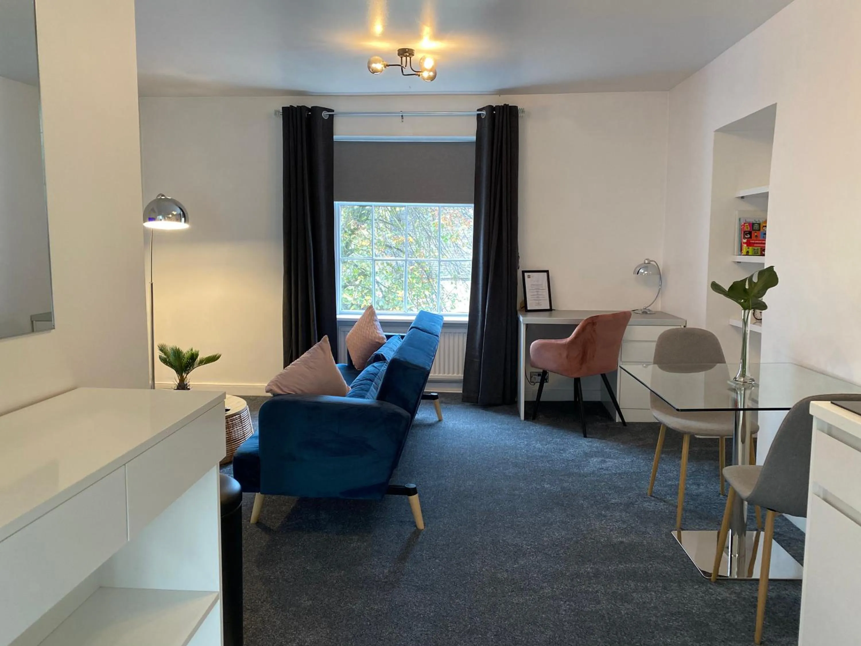 Living room in Sun Street Aparthotel